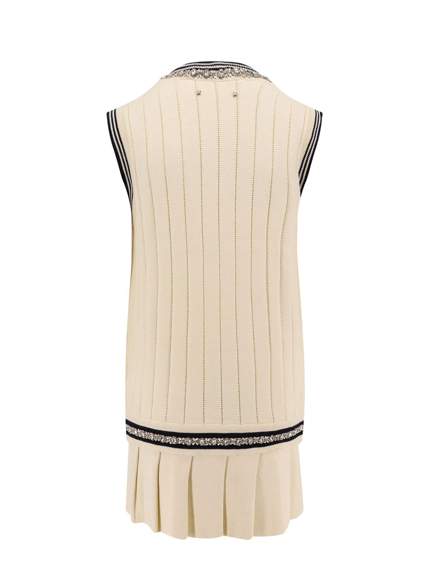 【送料&関税込】Golden Goose Varsity Marjory Dress Golden Goose Varsity Marjory Mini Dress | Neutrals | FARFETCH JO