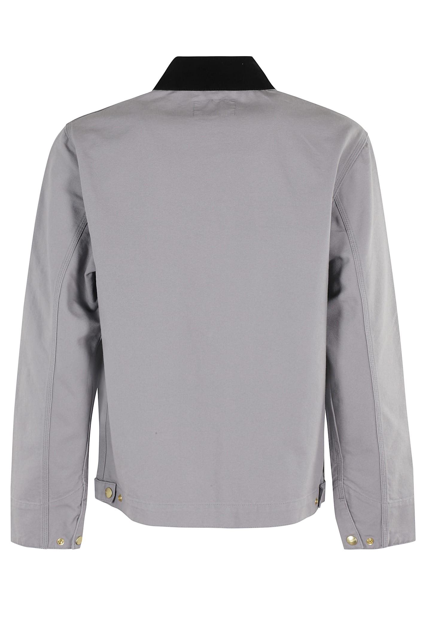 Carhartt Work In Progress Detroit Cotton Canvas Chore Jacket In Gray