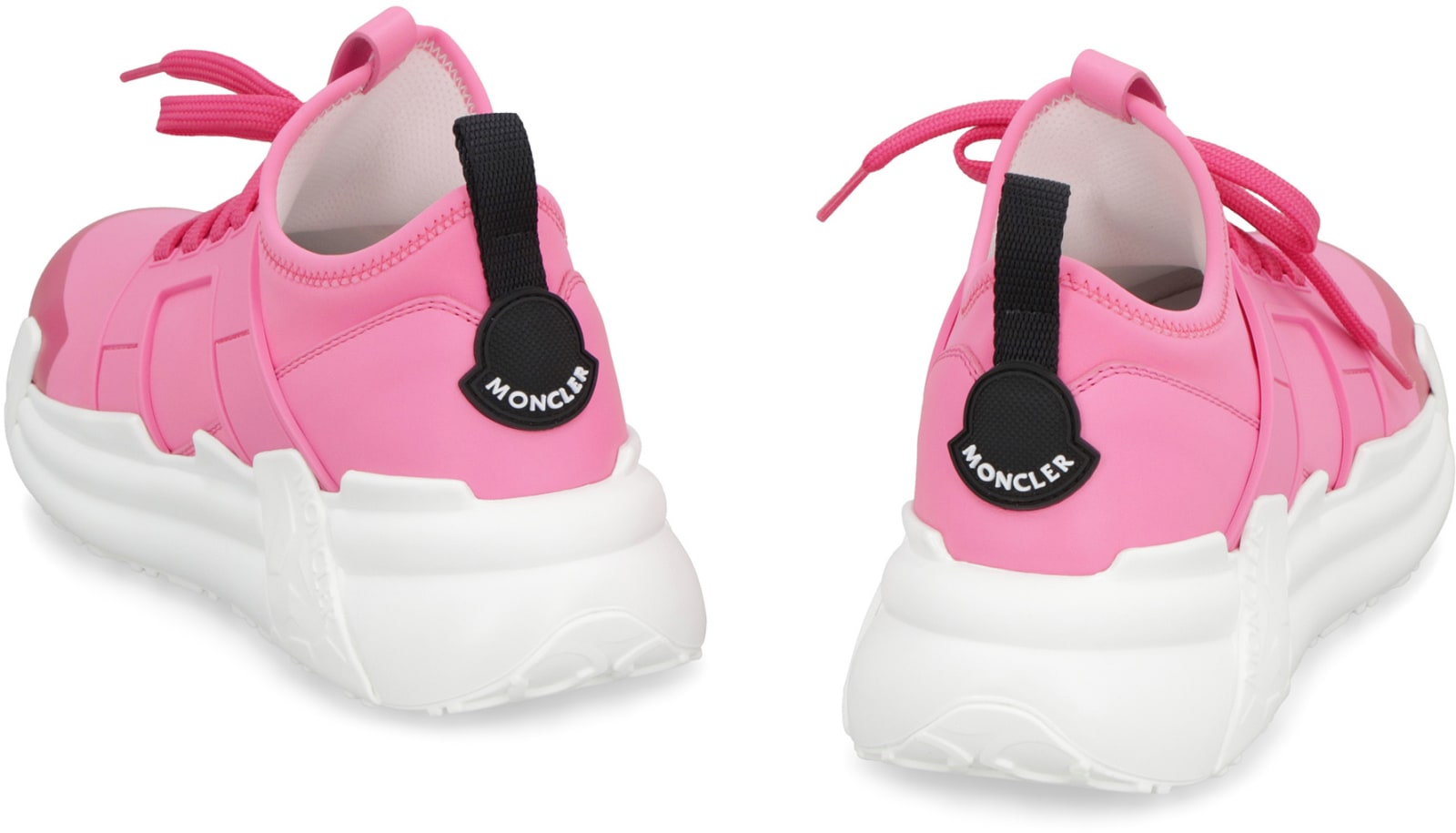 MONCLER LUNAROVE NEOPRENE LOW-TOP SNEAKERS