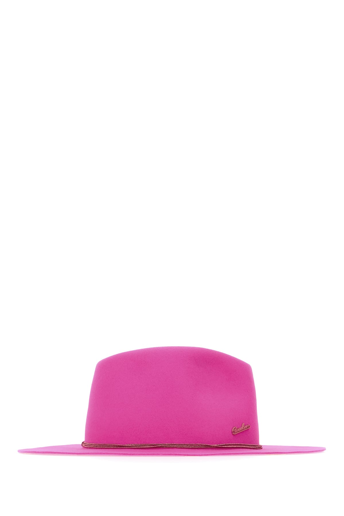 Shop Borsalino Fuchsia Felt Alessandria Hat In 7220