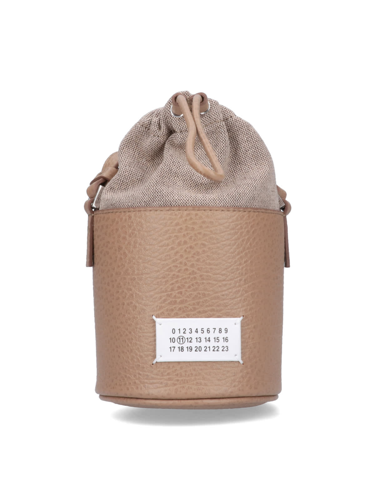 Shop Maison Margiela 5ac Bucket Mini Bag In Brown