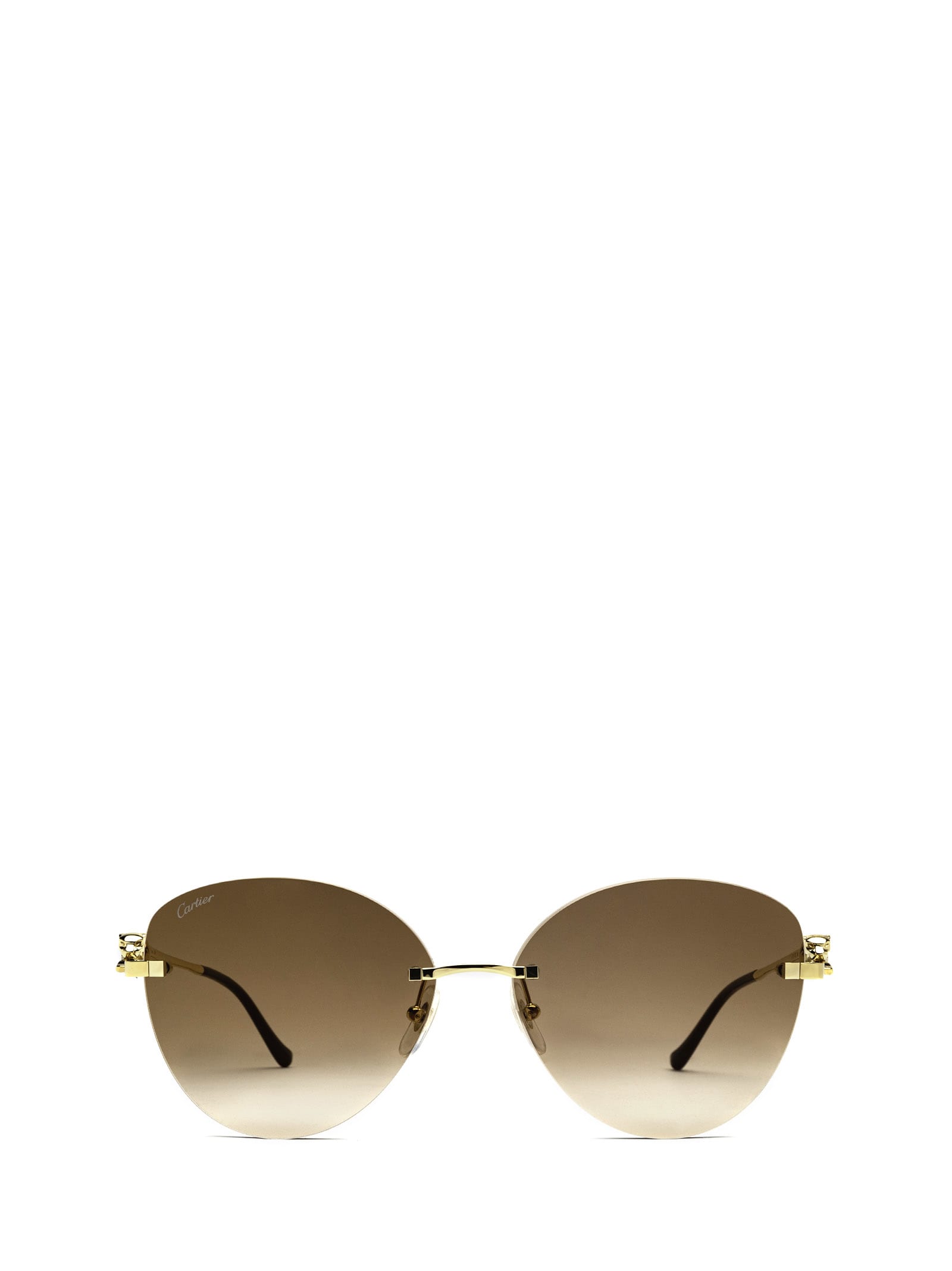 Cartier Eyewear Cartier Ct0269s Gold Sunglasses