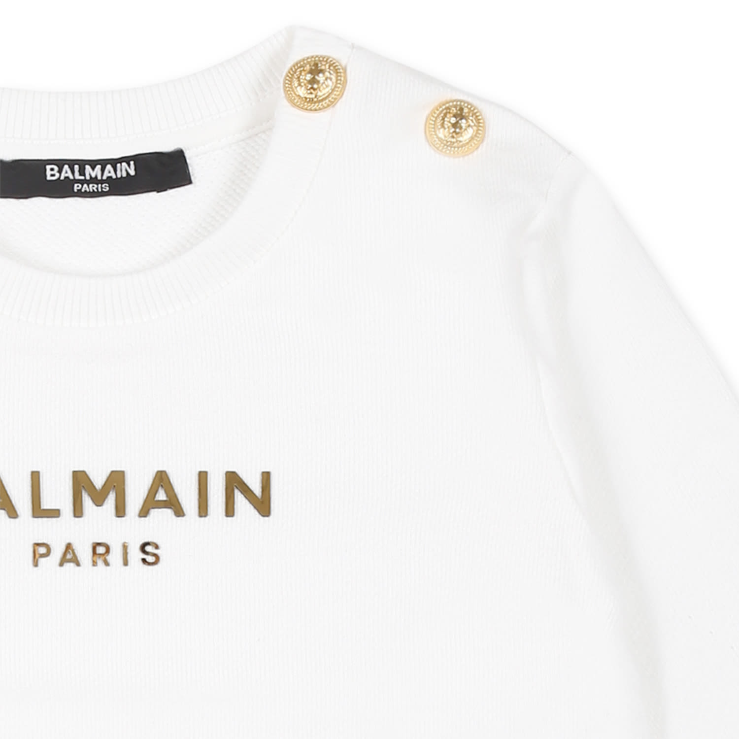 Balmain Tracksuits Kids Kids Color White In White