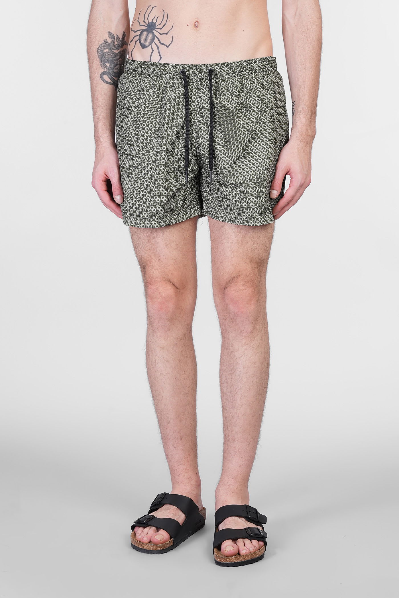 Tagliatore 0205 Honolulu Beachwear In Green Polyester