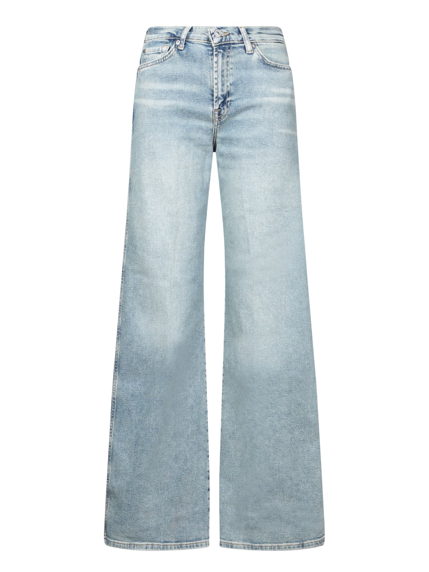 Shop 7 For All Mankind Lotta Amuse Light Blue Jeans