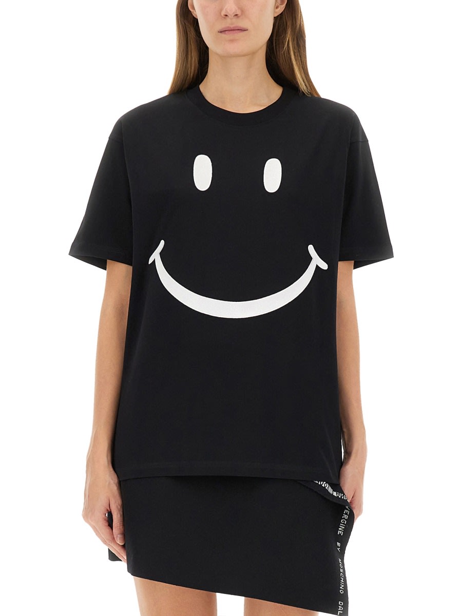Moschino Couture Black T-shirt In Black