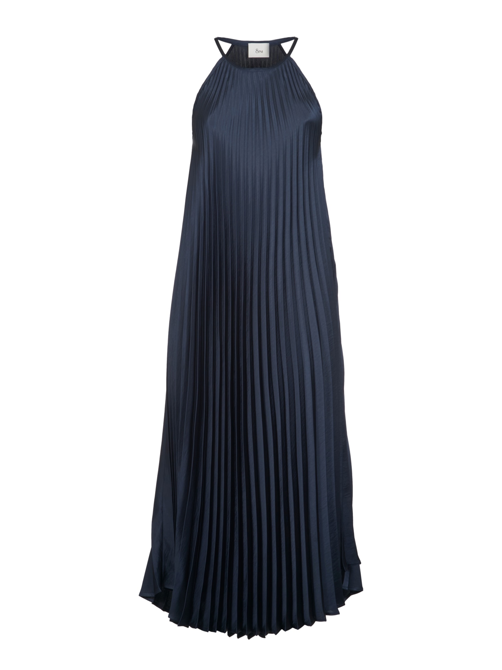 Pleated Sleeveless Dress