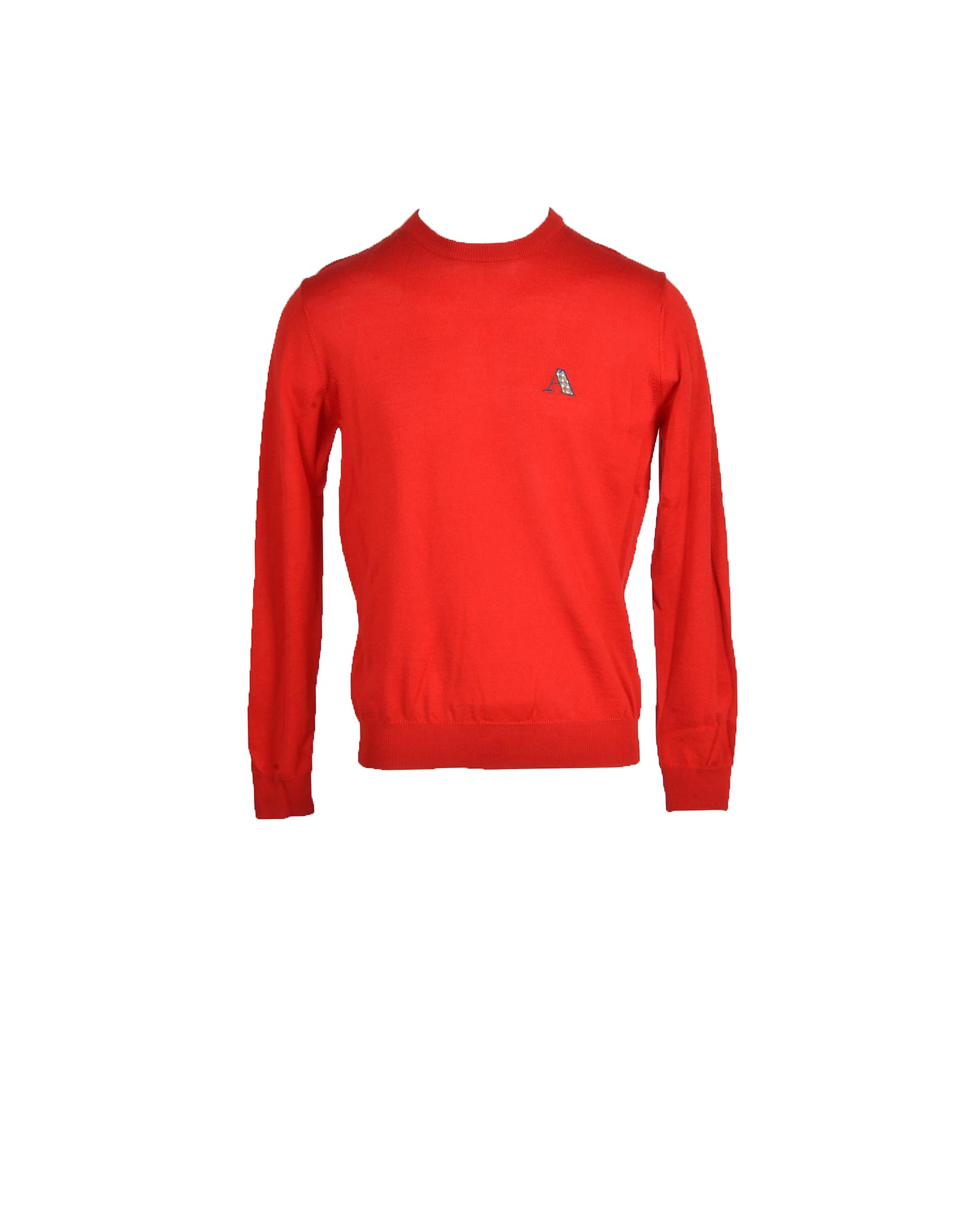 Aquascutum Mens Red Sweater