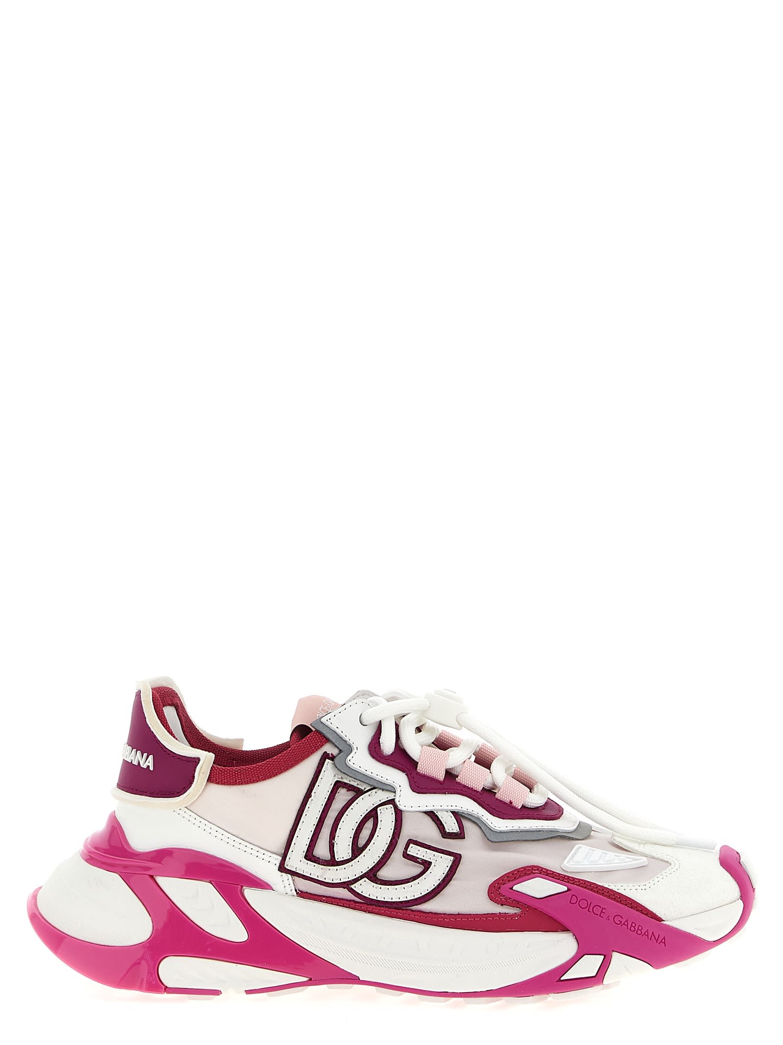 Dolce & Gabbana Sneakers  Woman Color Fuchsia In Multi