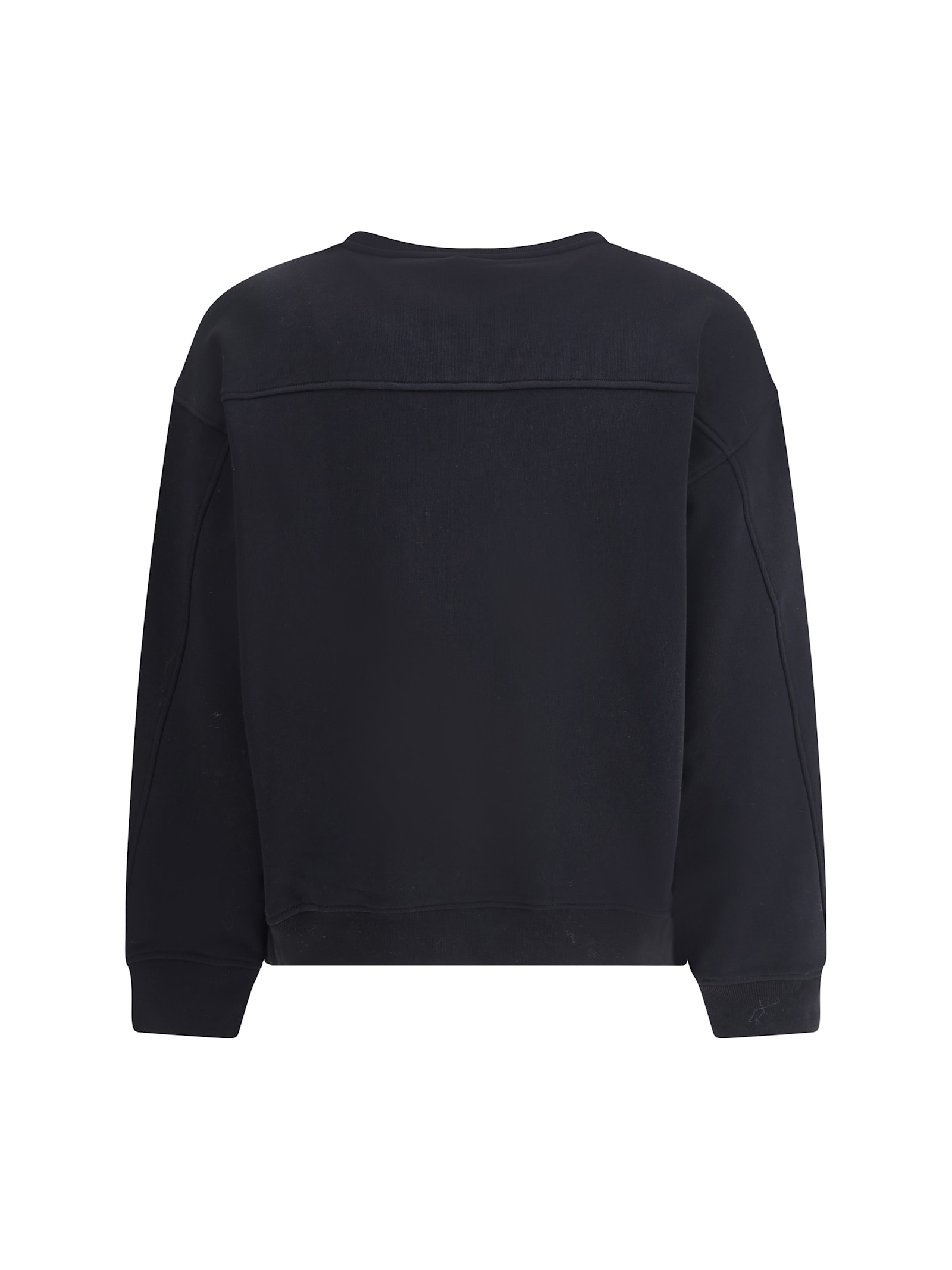 Pinko Crystal-embellishment Sweatshirt In Blue