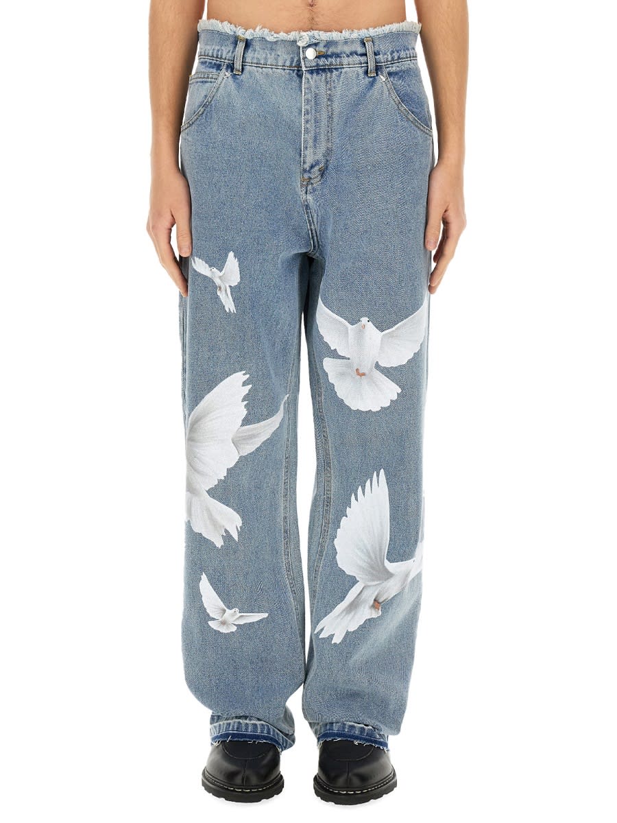 Shop 3paradis Freedom Jeans In Denim
