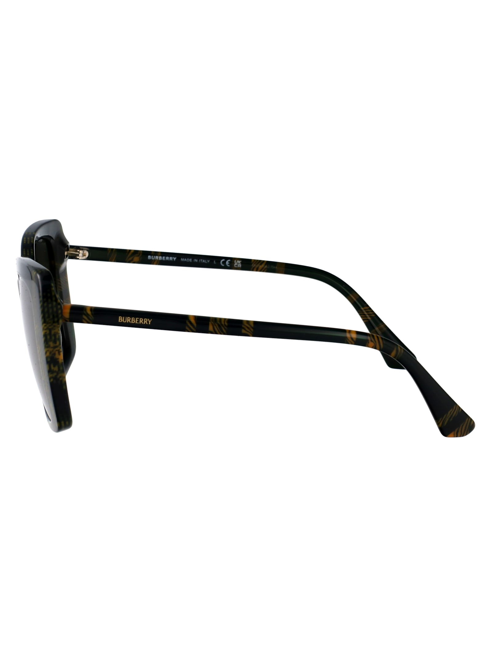 Burberry Eyewear 0be4456 Sunglasses In Green
