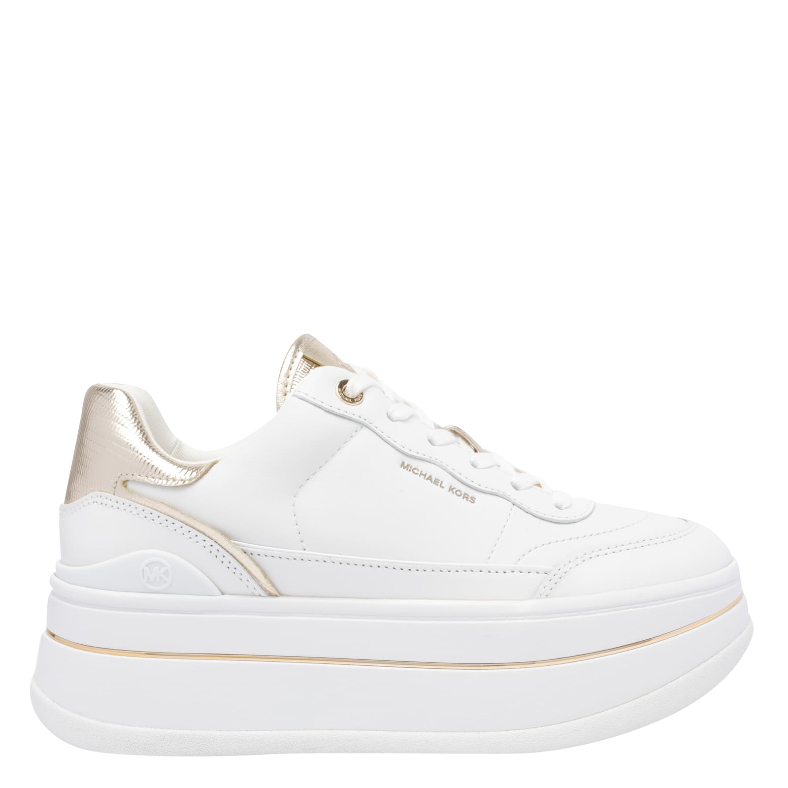 Michael Michael Kors Hayes Sneakers In White