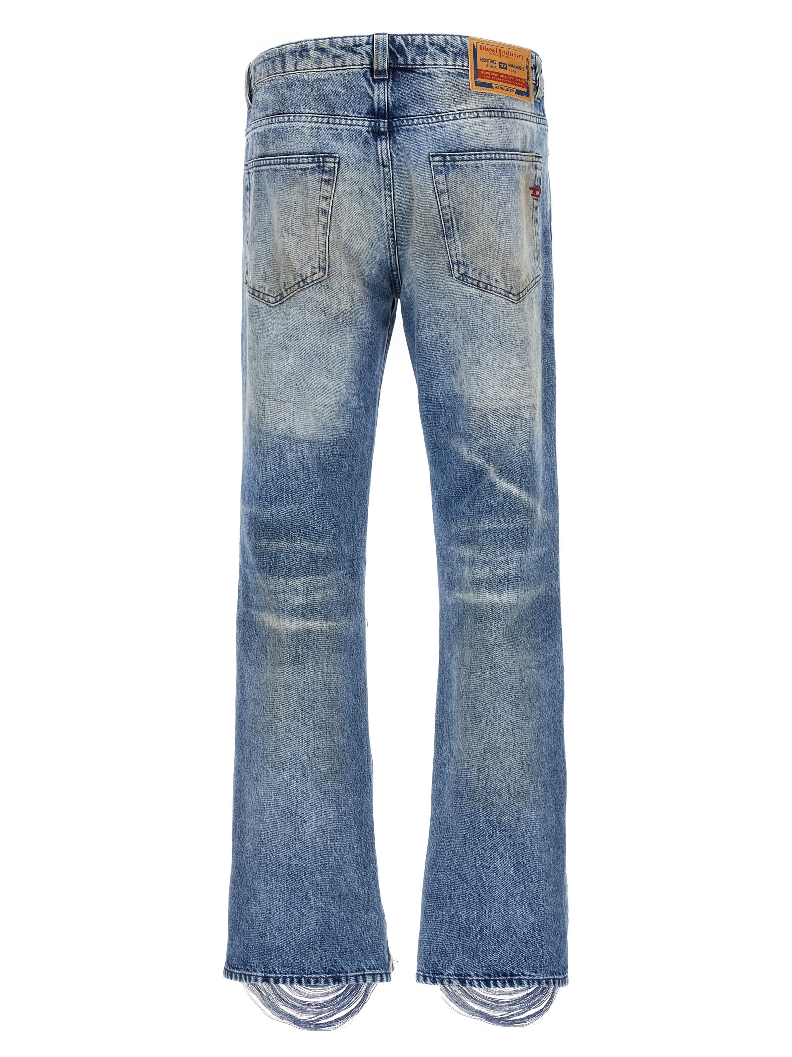 Diesel '1998 D-buck 0cmbm' Denim Trousers In 01