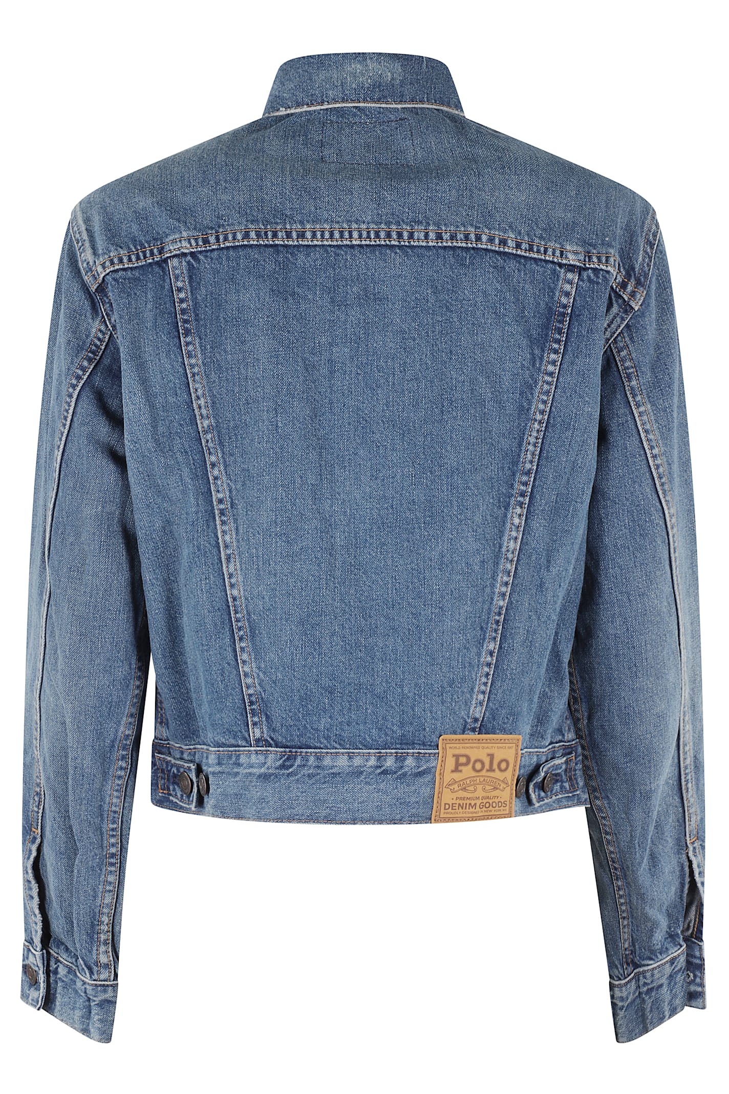 Shop Polo Ralph Lauren Jeans Jacket In Blue