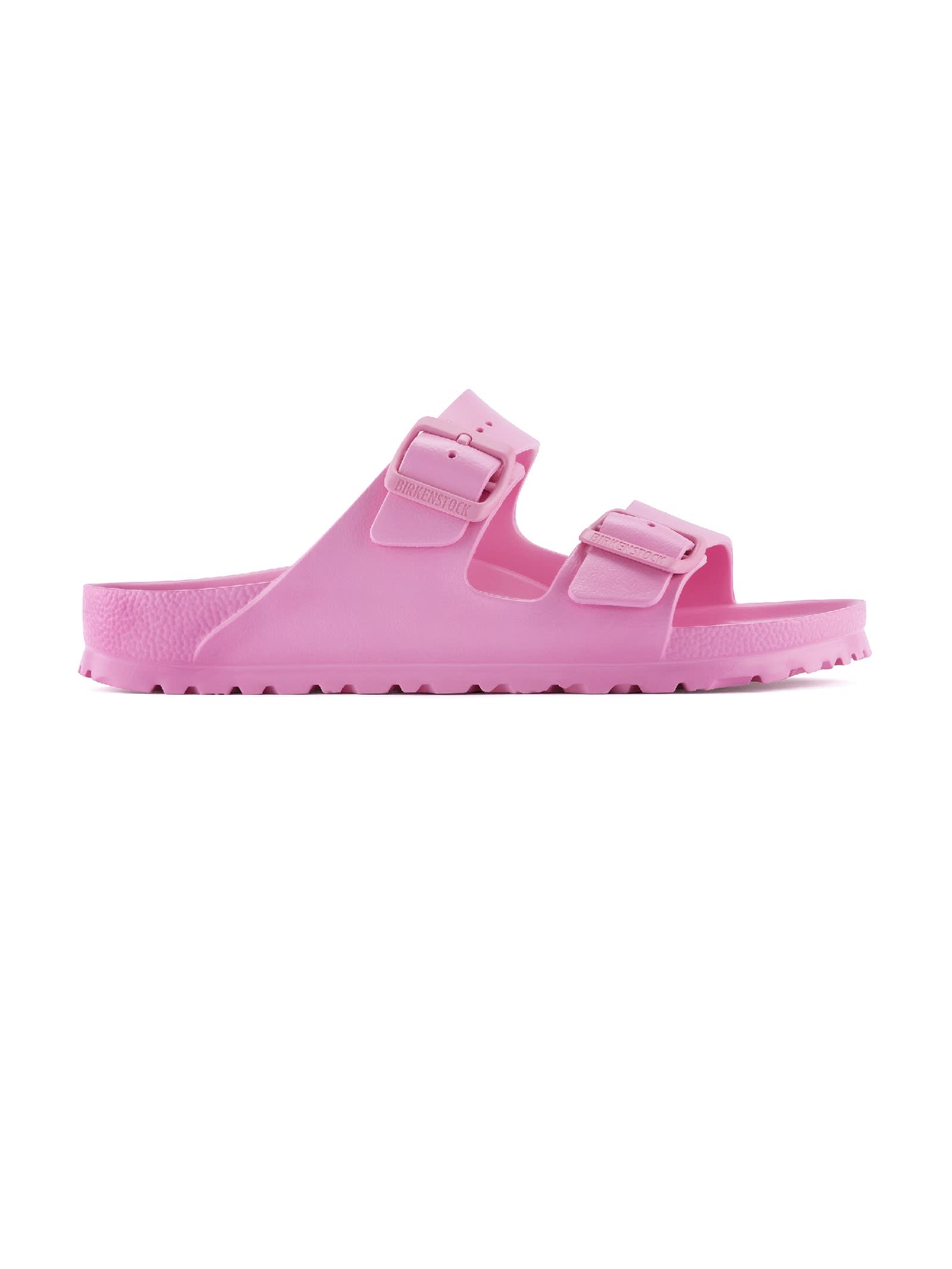 Shop Birkenstock Arizona Eva Mules Narrow Fit In Candy Pink