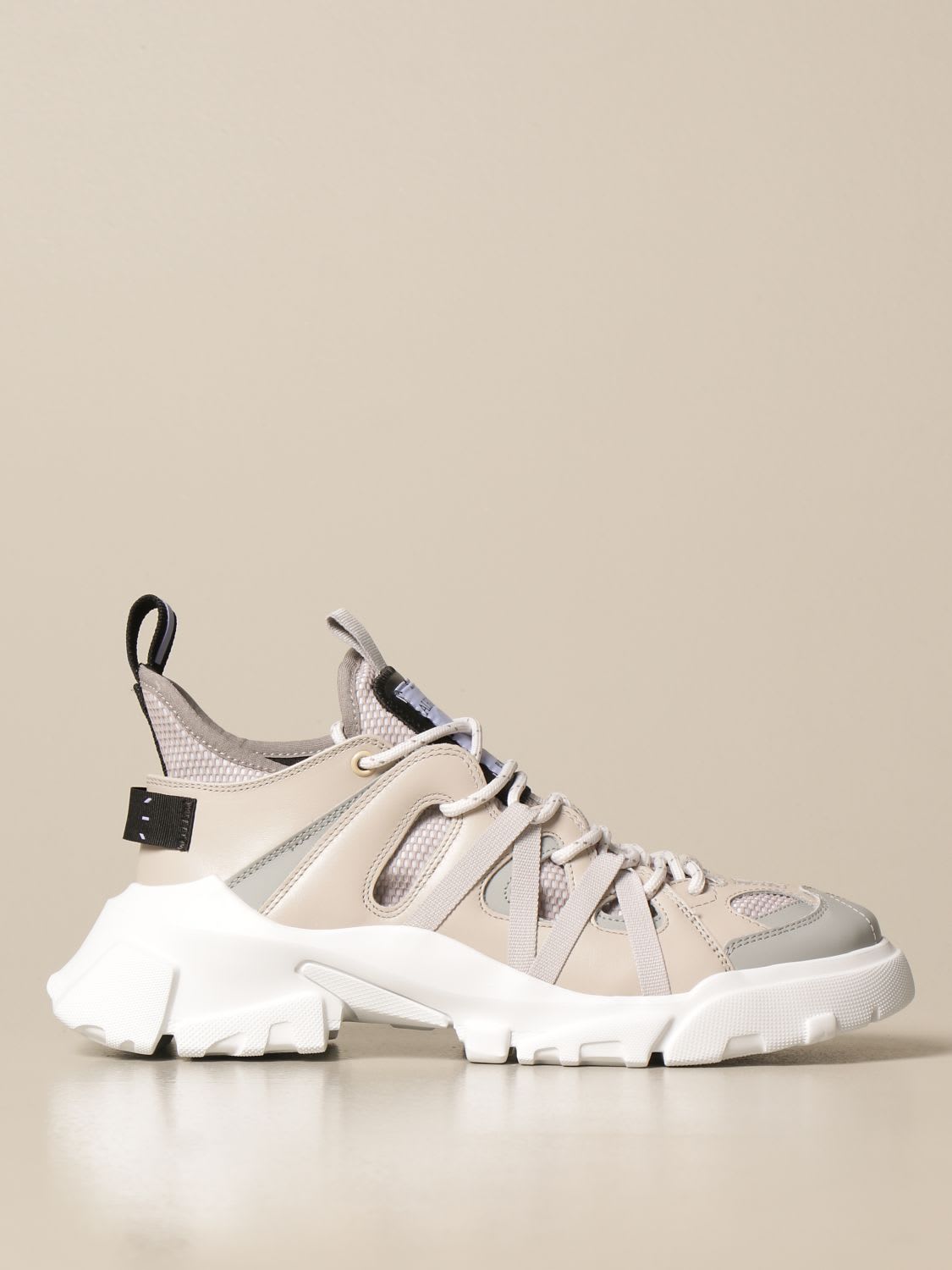 McQ Alexander McQueen Mcq Sneakers Albion By Mcq Sneakers In Leather And Micro Mesh