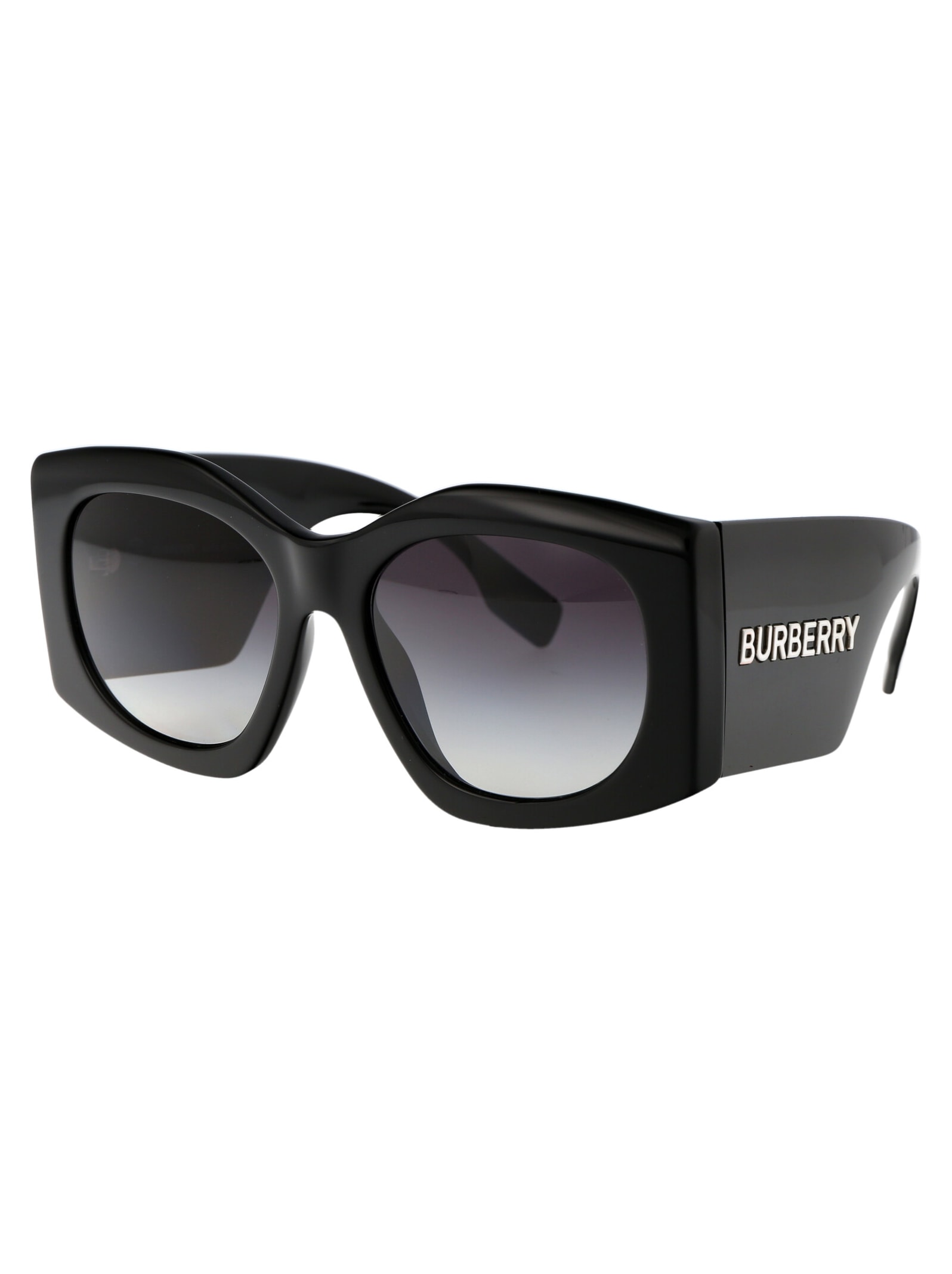 Burberry Eyewear Madeline Geometric-frame Sunglasses In Black