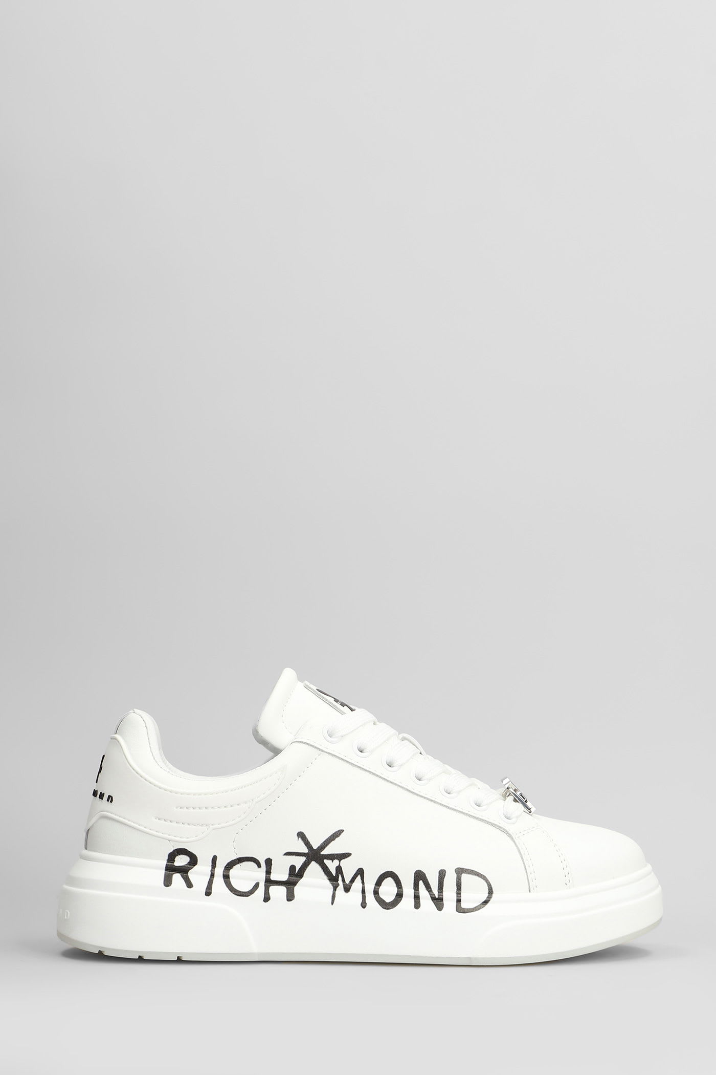 Sneakers In White Leather