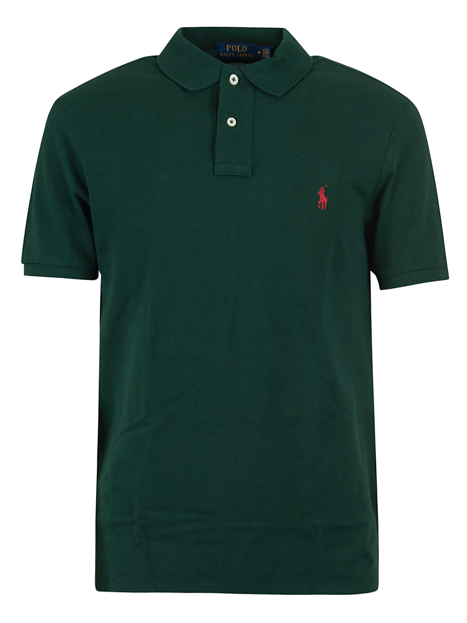 Logo Embroidered Polo Shirt