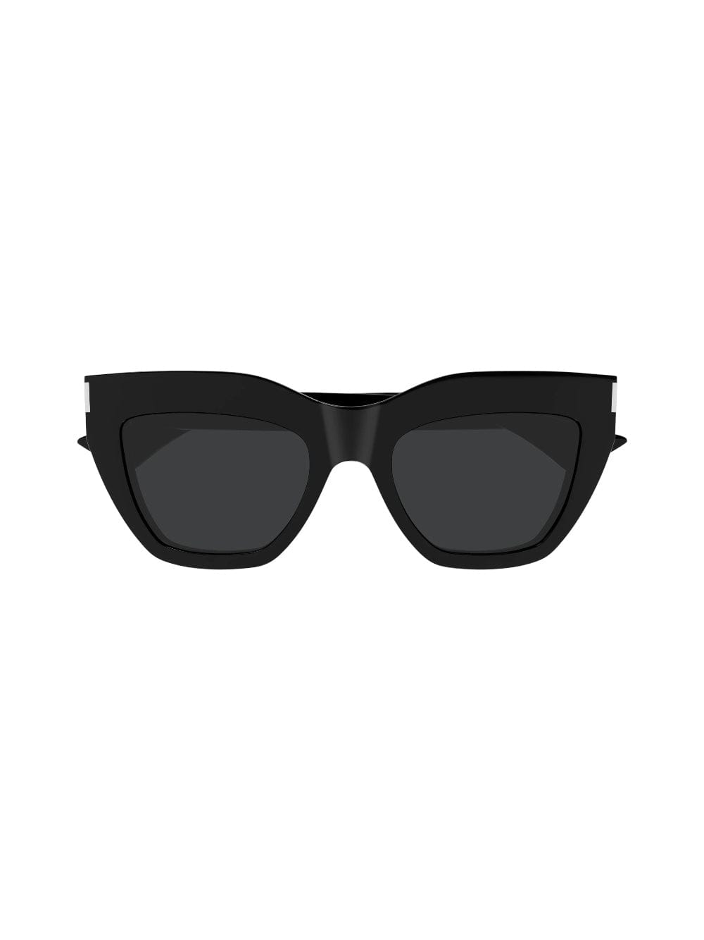 Saint Laurent Black-black-black Recycled Acetate Sunglasses In Black