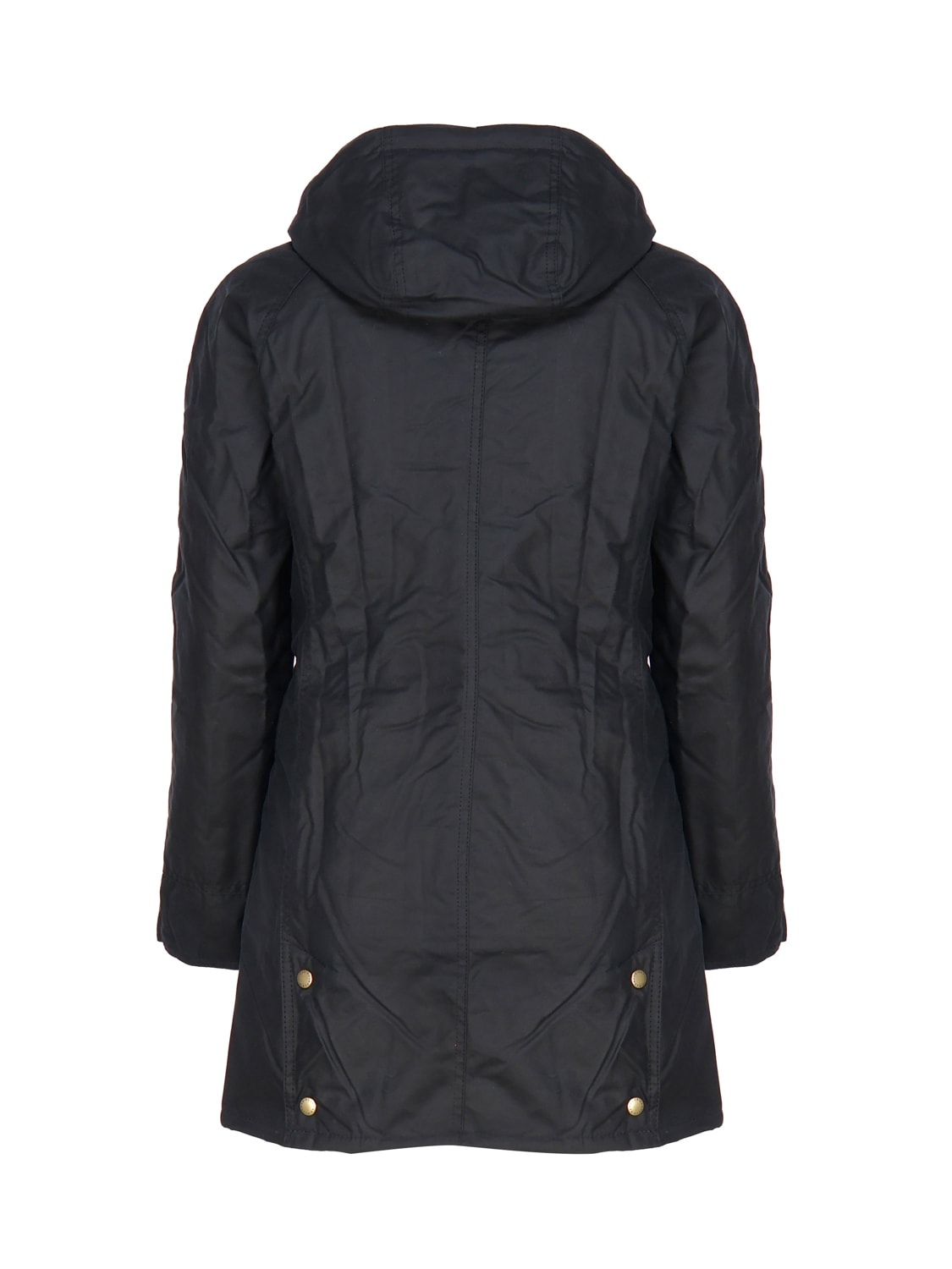 Shop Barbour Bower Wax Jacket In Black