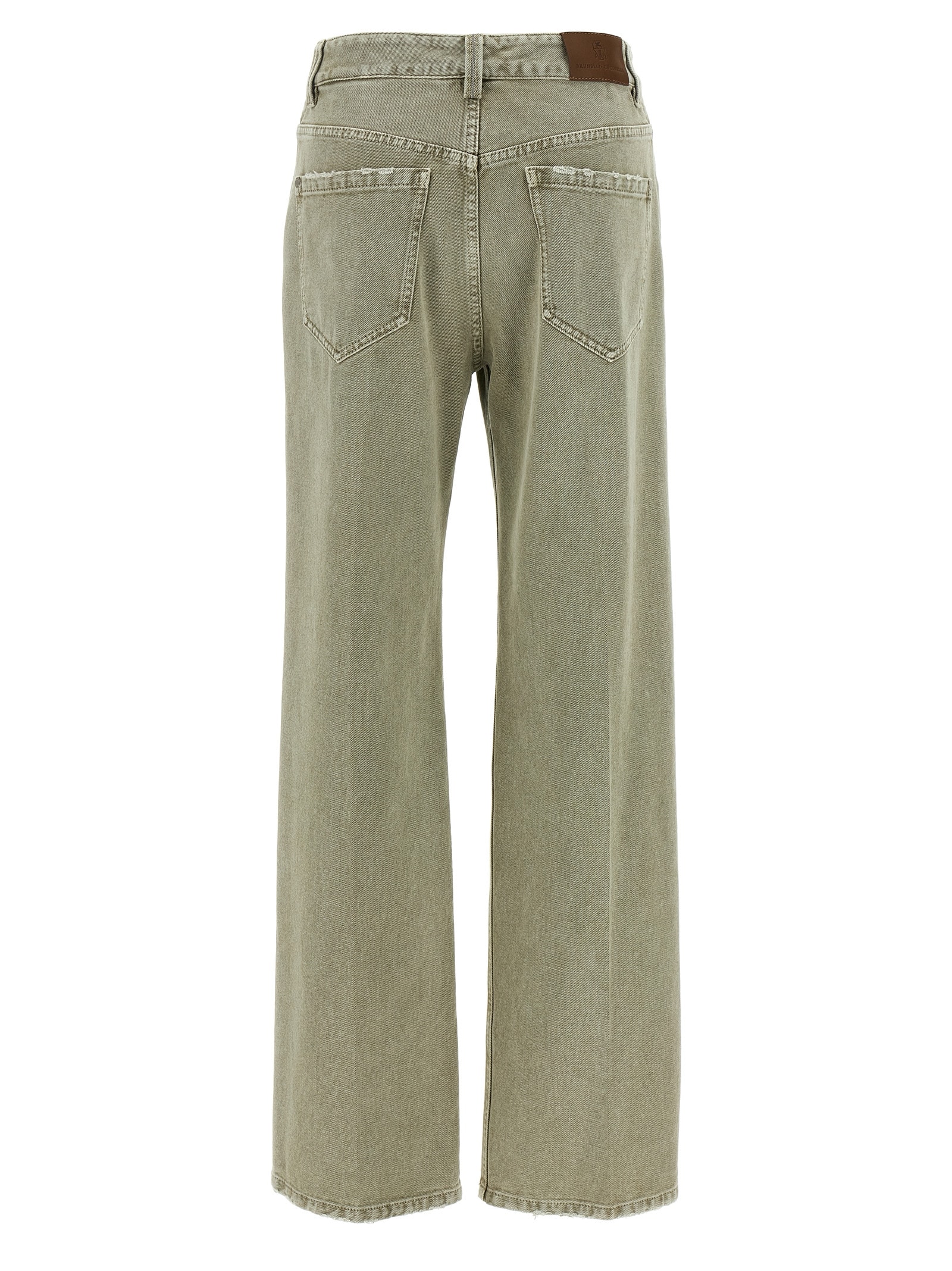 BRUNELLO CUCINELLI WIDE LEG JEANS 