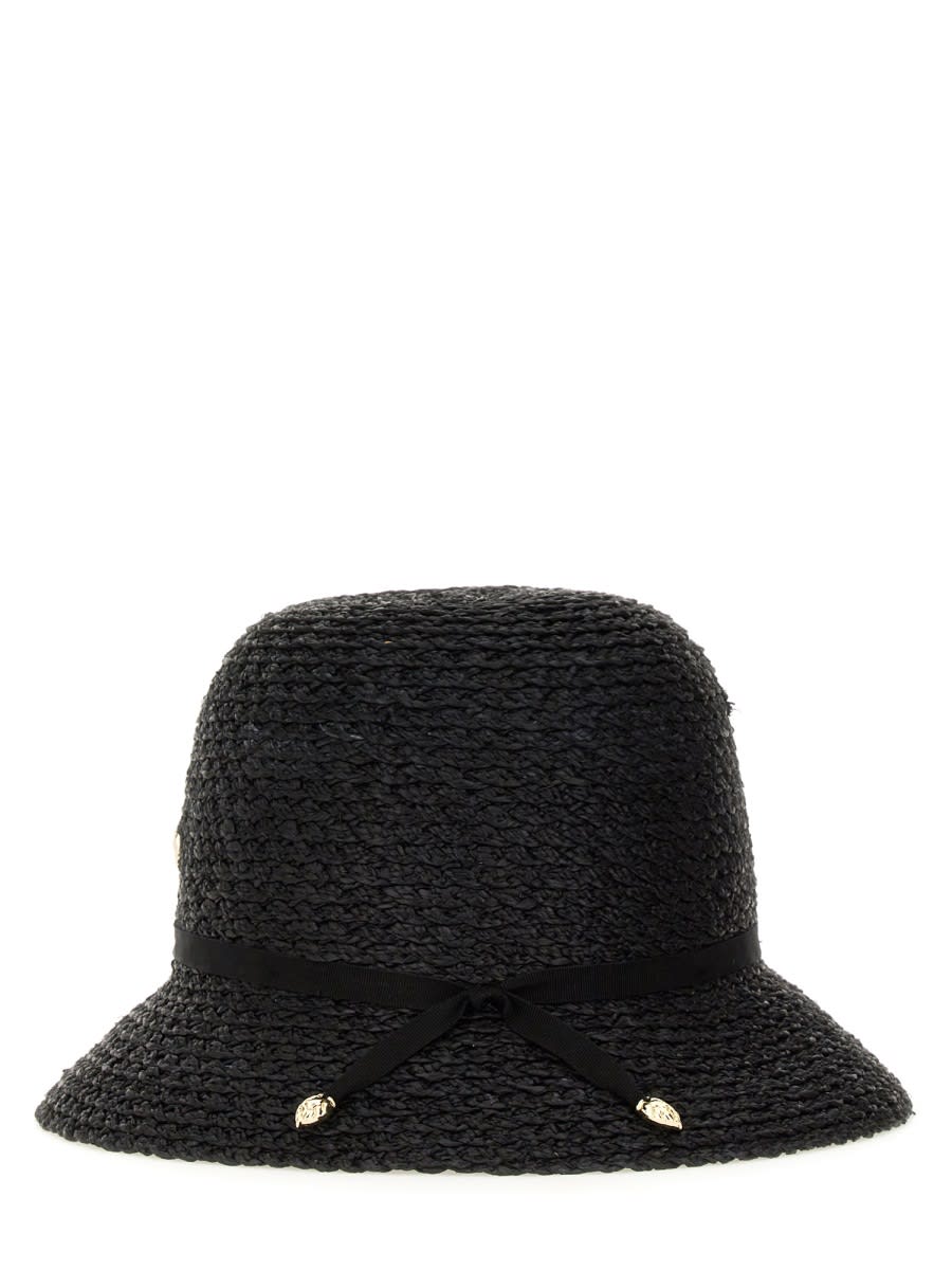 Shop Helen Kaminski Purple Hat In Black