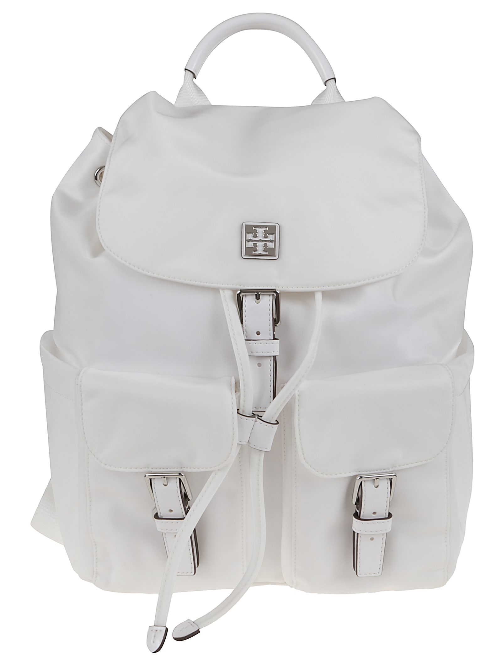 Tory Burch Virginia Backpack In White