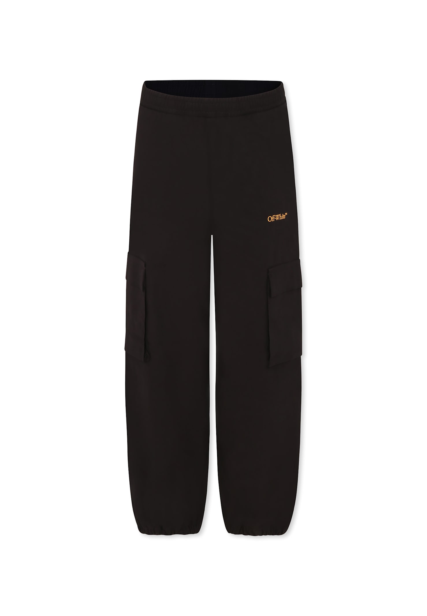 Off-white Black Trousers For Boy With Arrows In Black