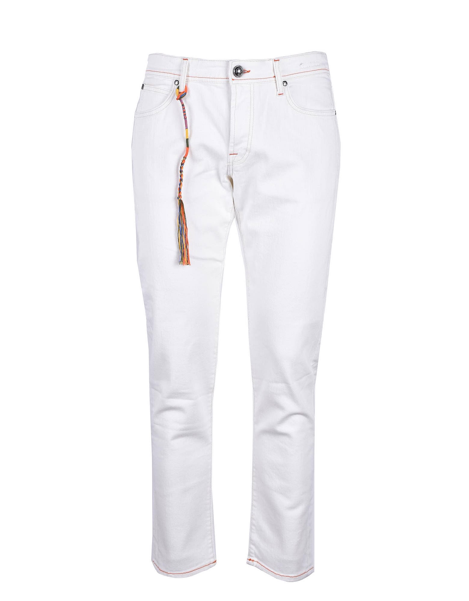 Roy Rogers Mens White Jeans