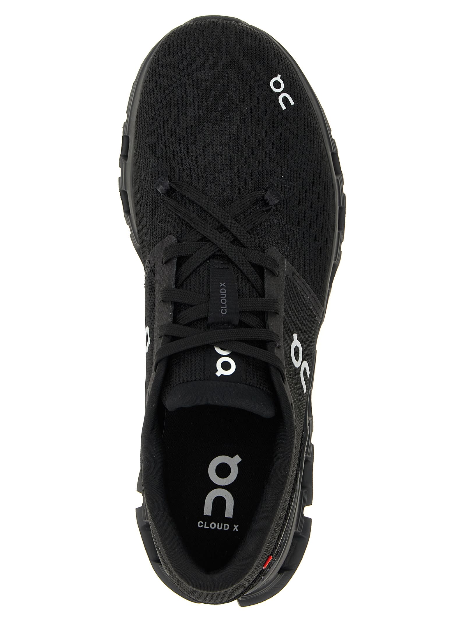 On Cloud X 4 Sneakers In Black