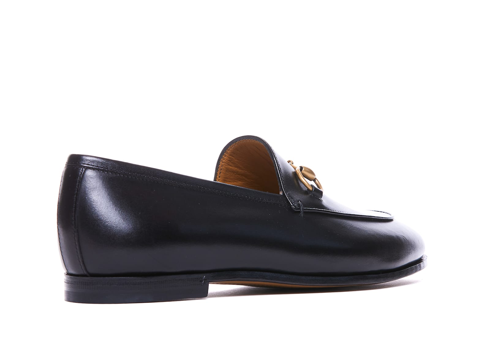 Shop Gucci Jordaan Loafers In Black