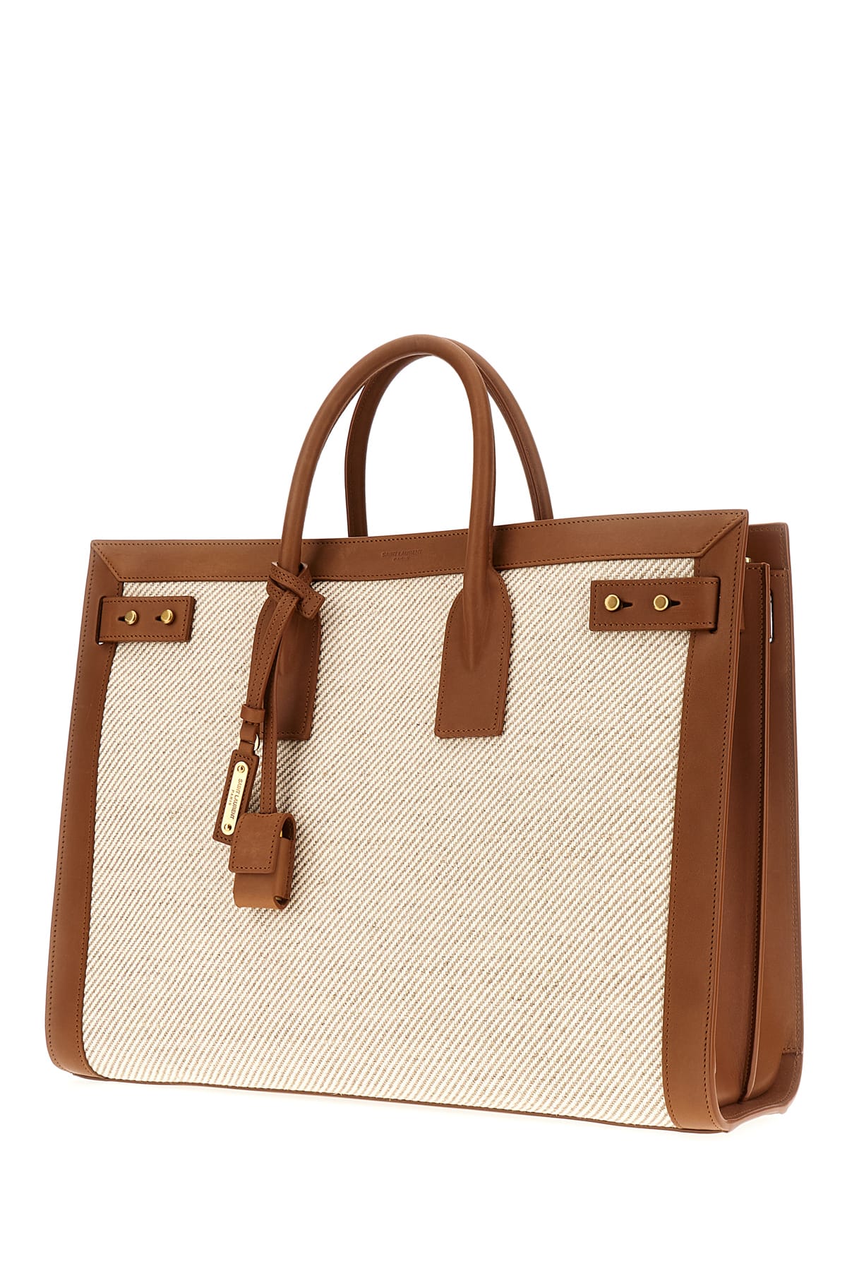 Saint Laurent Multicolor Canvas Large Sac De Jour Shopping Bag In 9781