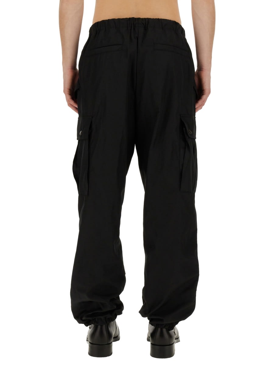 Shop Dries Van Noten Cargo Pants In Black