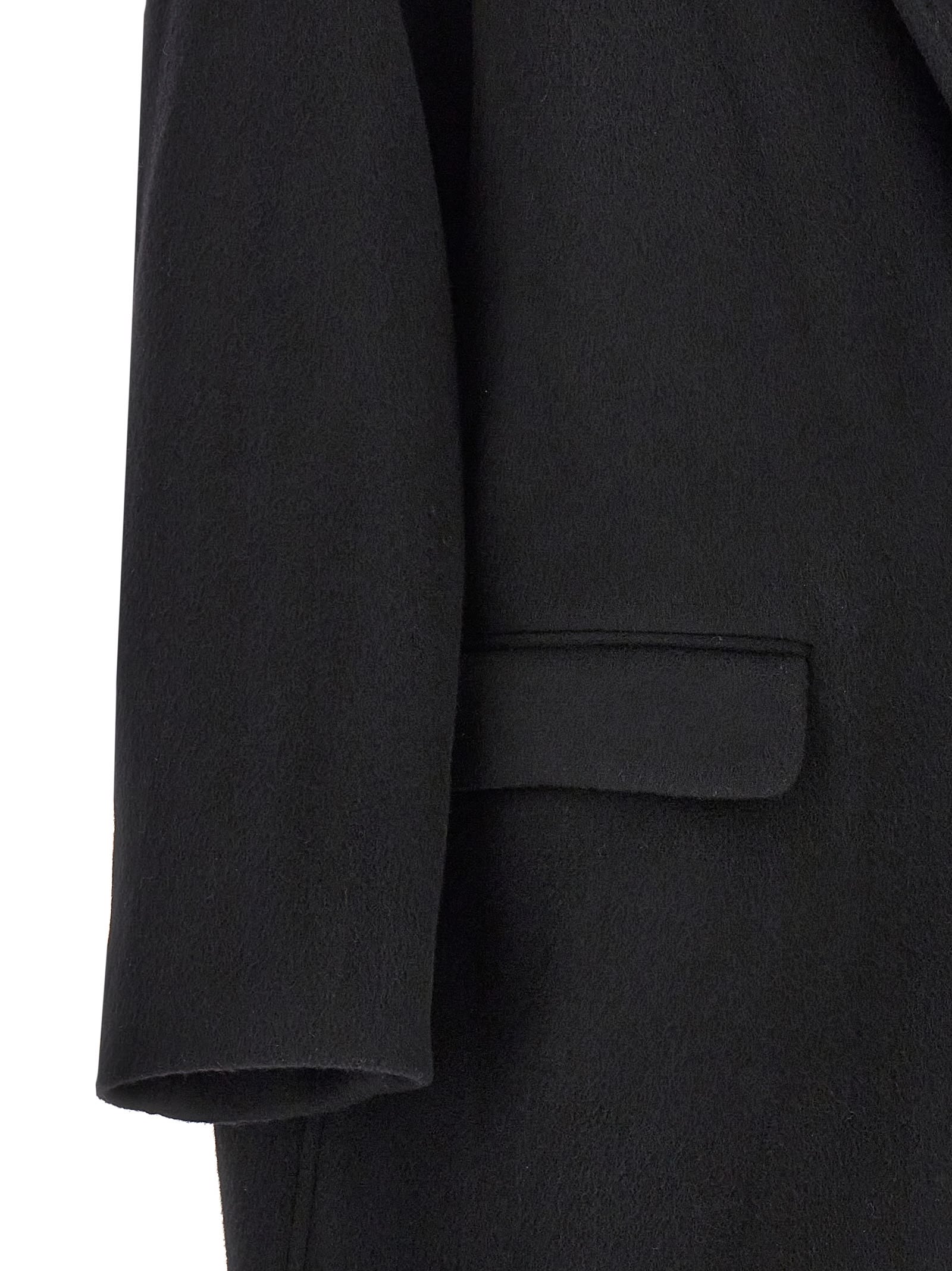 Shop Isabel Marant Efezia Coat In Black