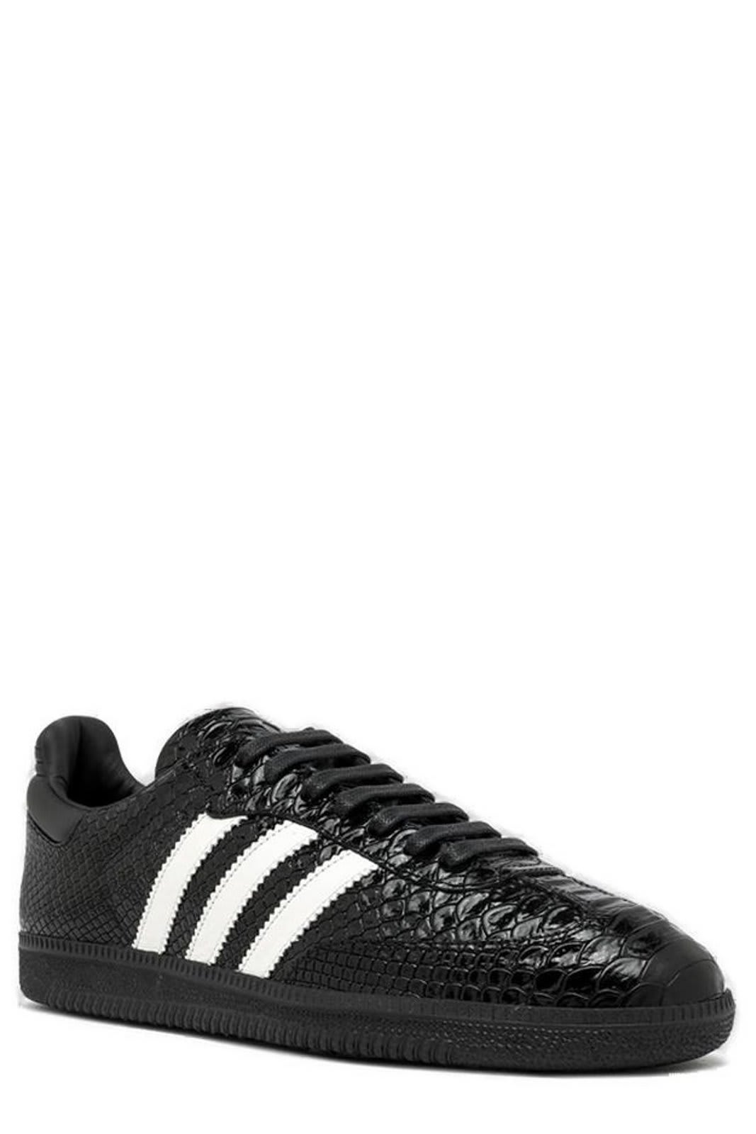 Shop Adidas Originals Samba Og Lace-up Sneakers In Black