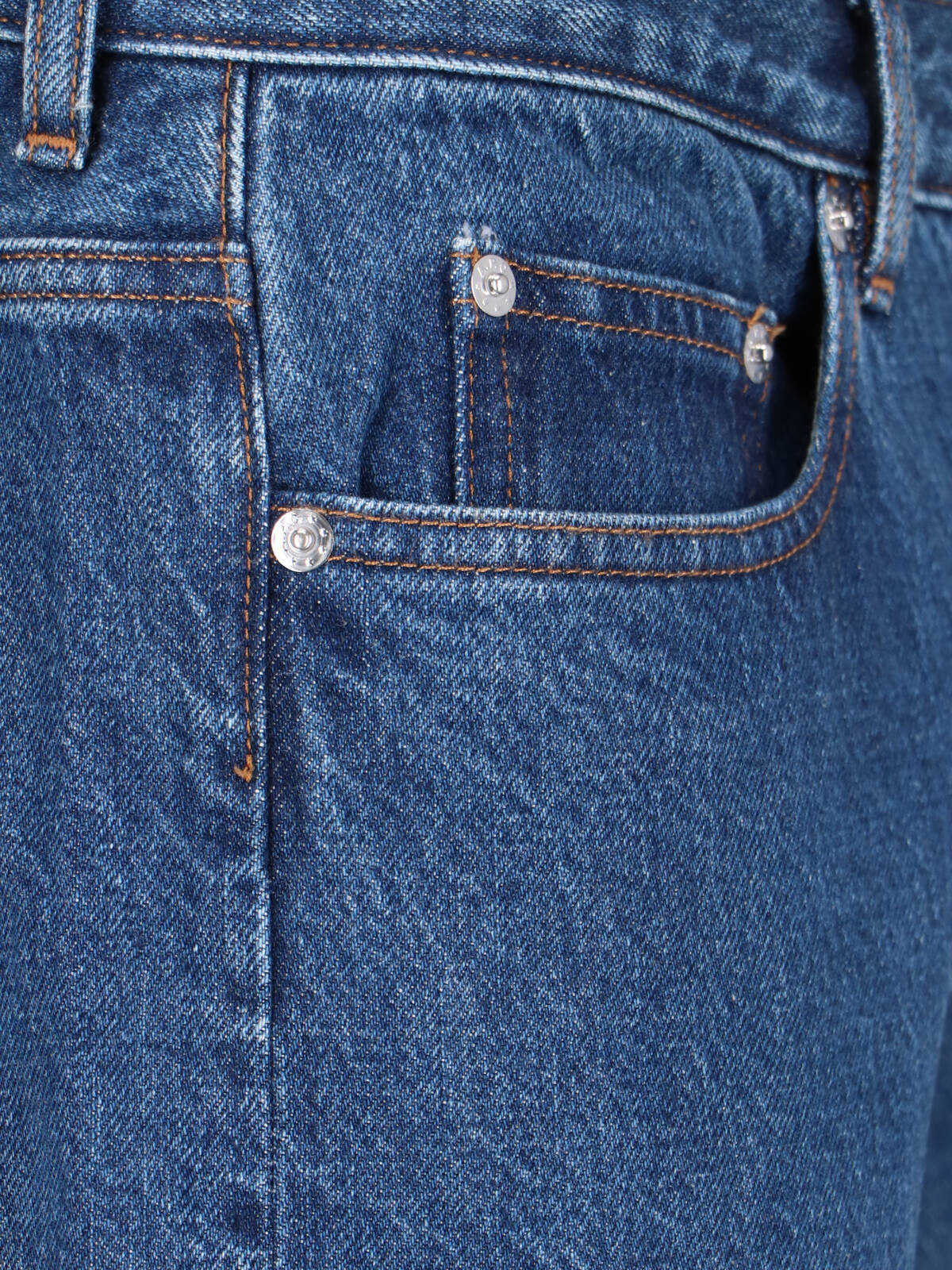 Apc Blue Petit New Standard Jeans In Blue
