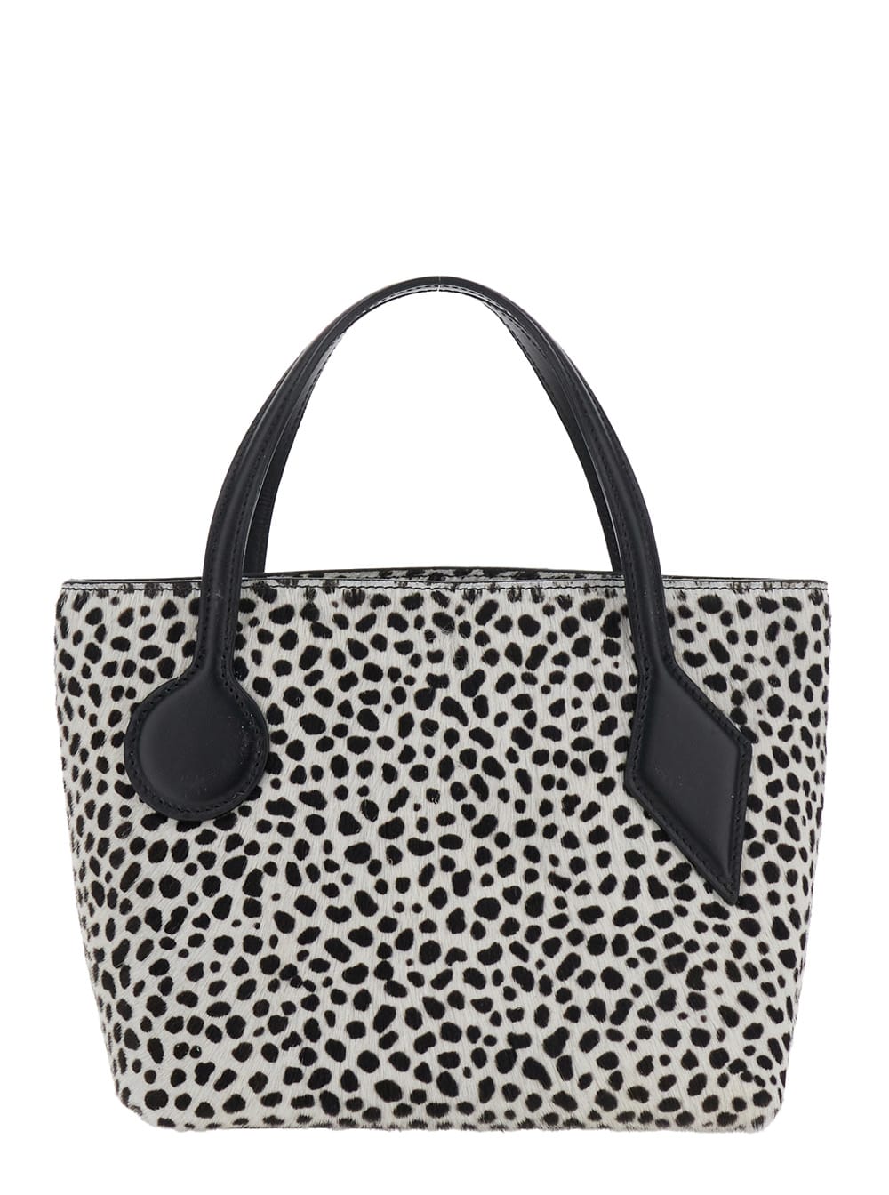 Little Liffner Sprout Tote Micro In Gray