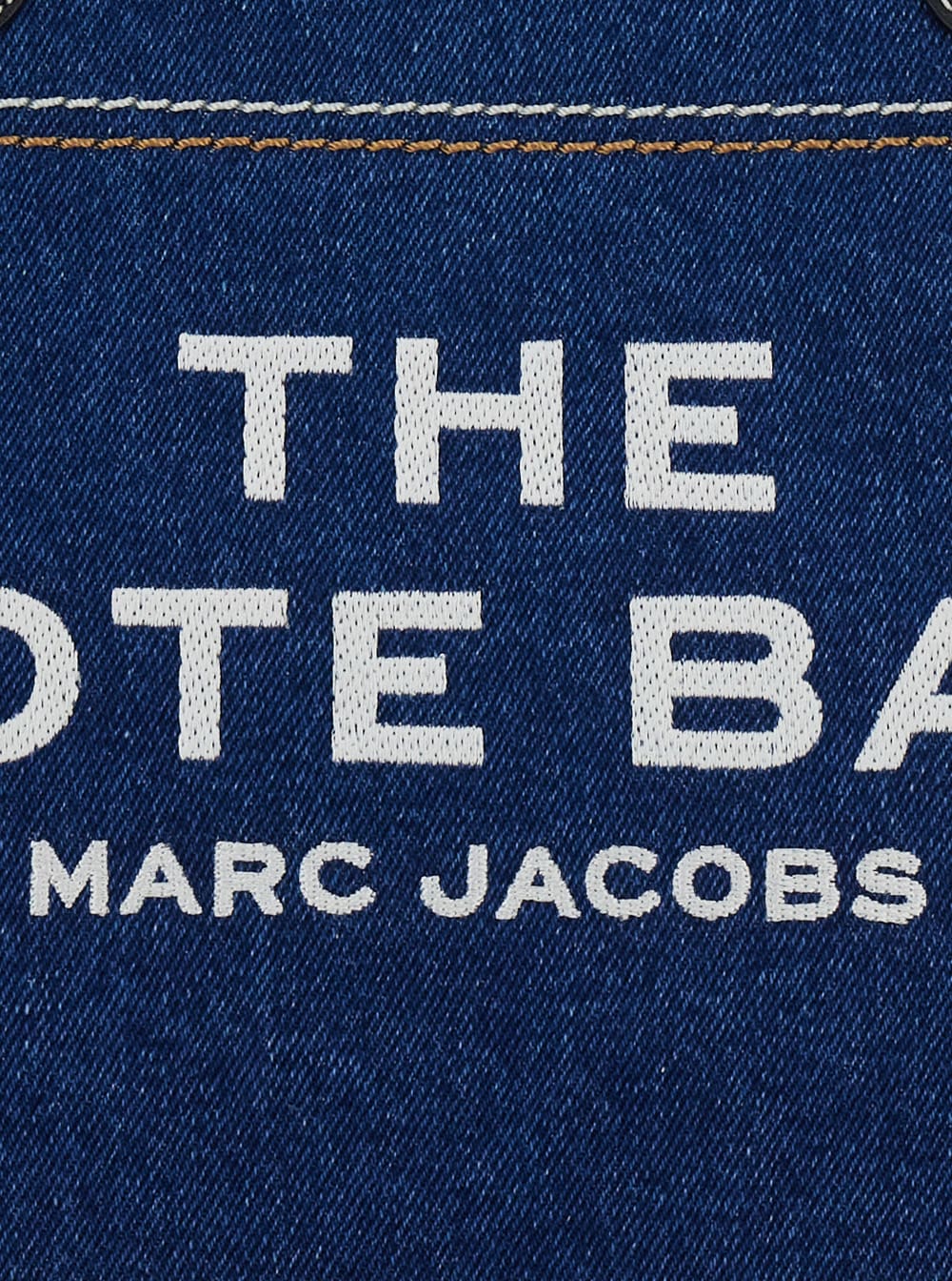 Shop Marc Jacobs The Small Tote In Blu