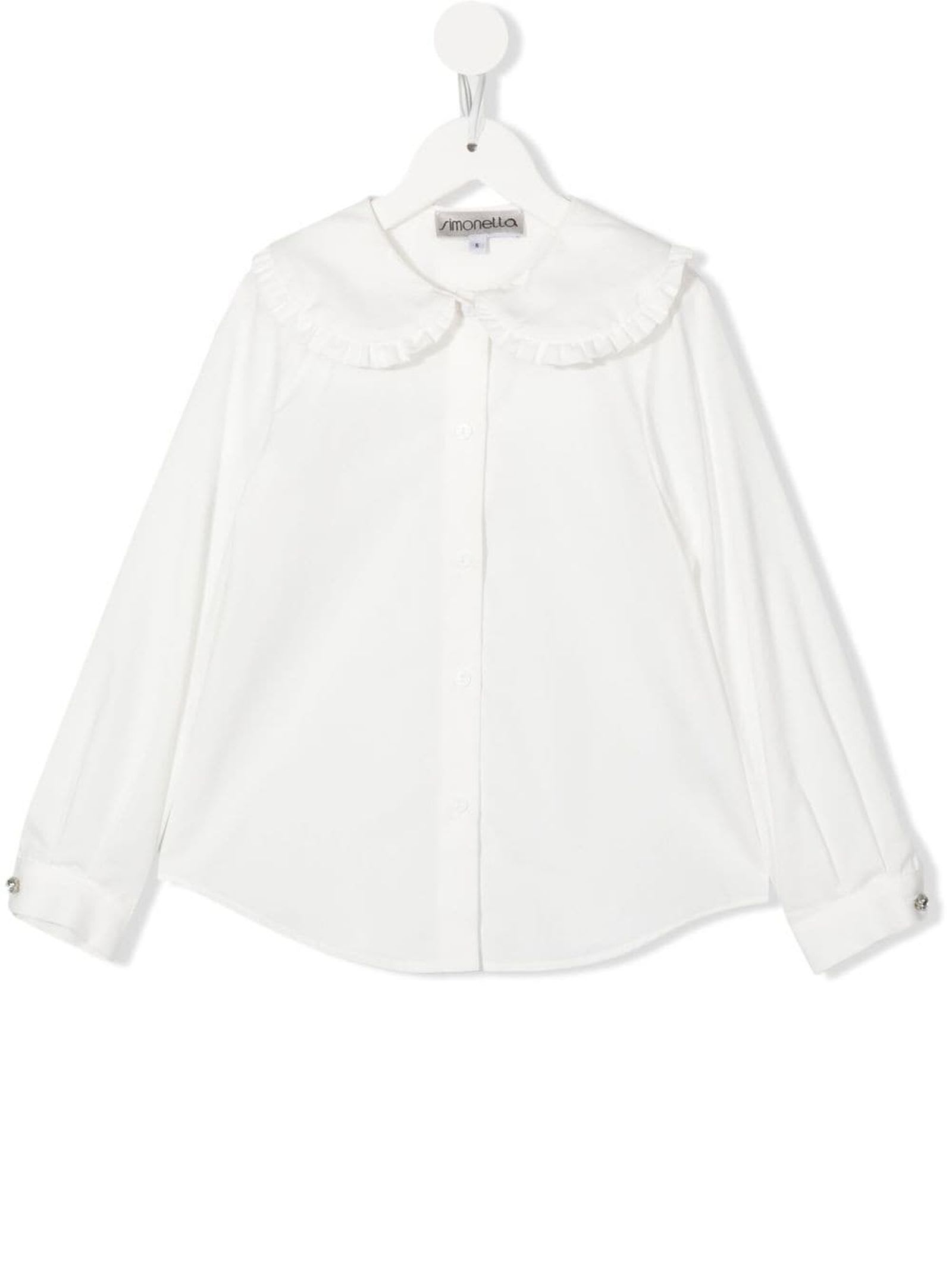Simonetta White Cotton Shirt