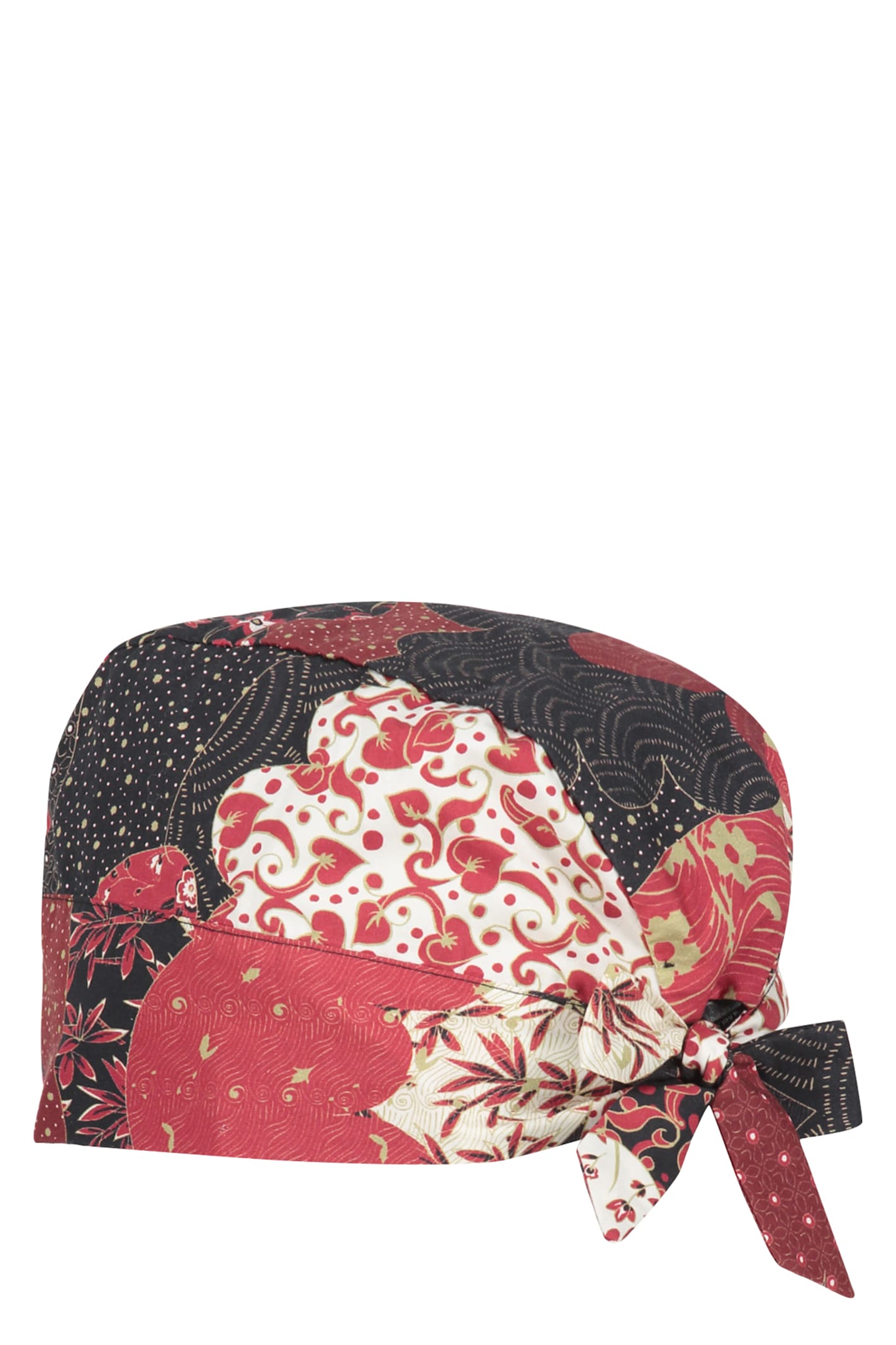 Emporio Armani Cotton Printed Bandana In Multicolor