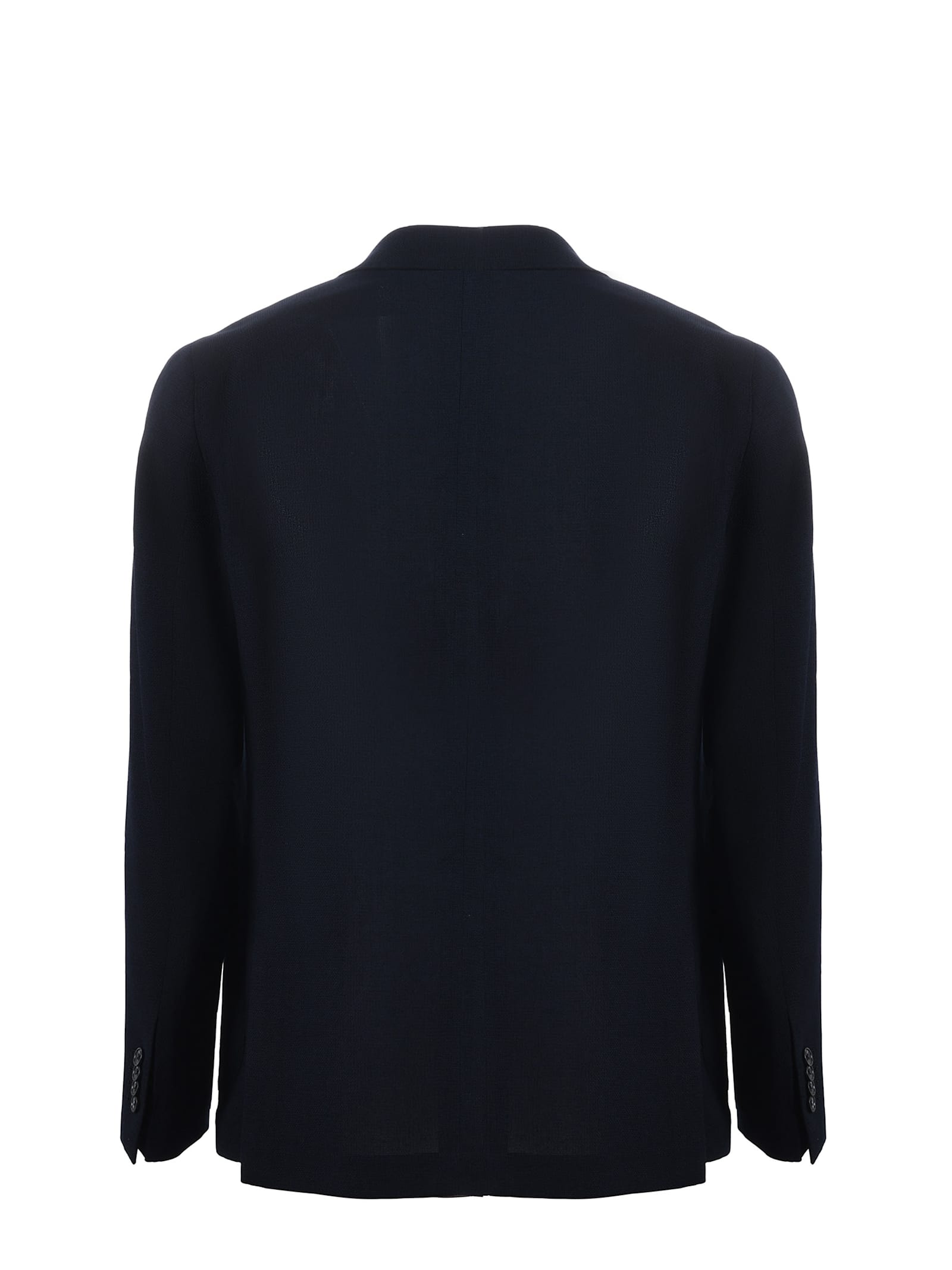 TAGLIATORE TAGLIATORE WOOL HOPSACK JACKET