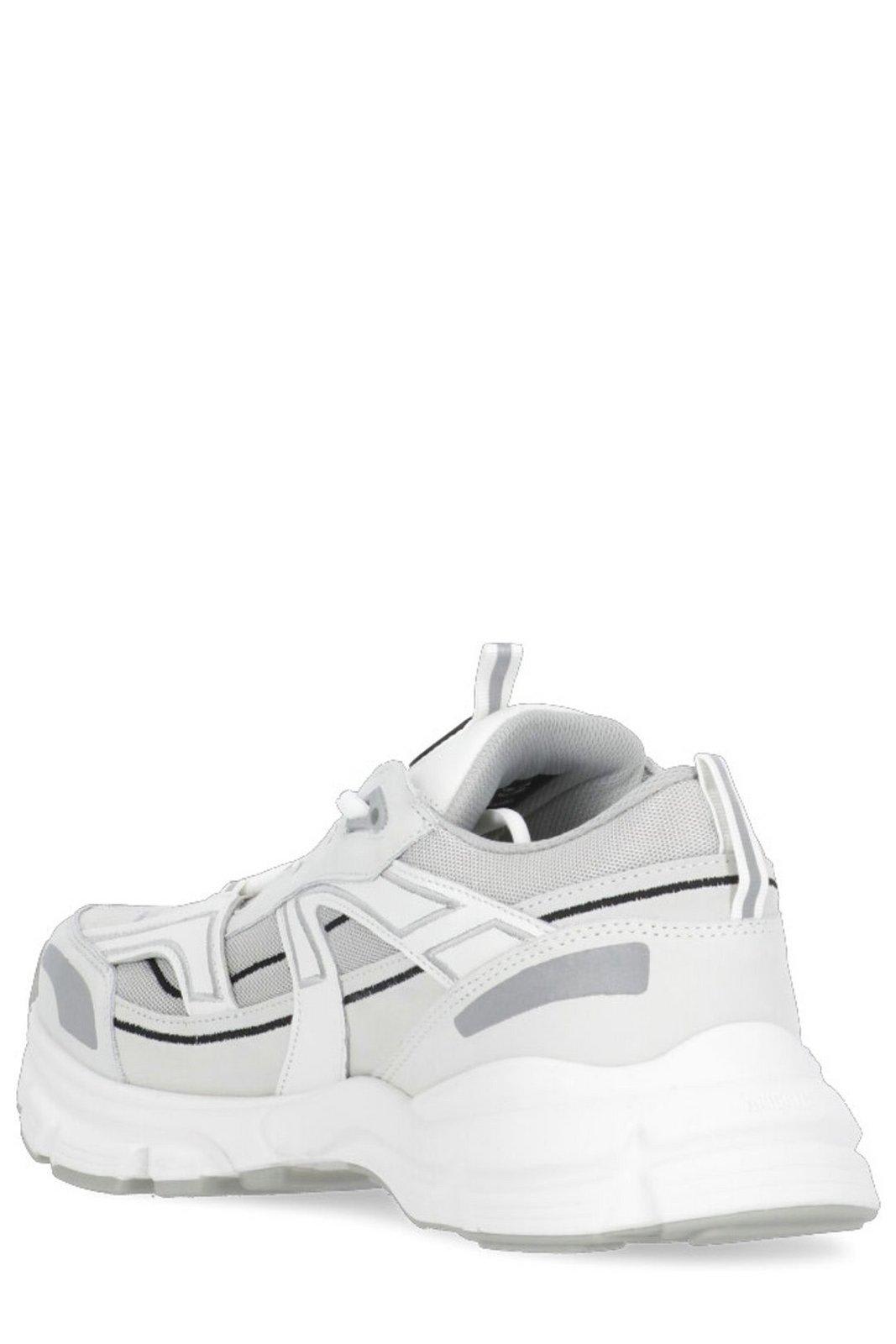 Shop Axel Arigato Marathon Trail Sneakers In White