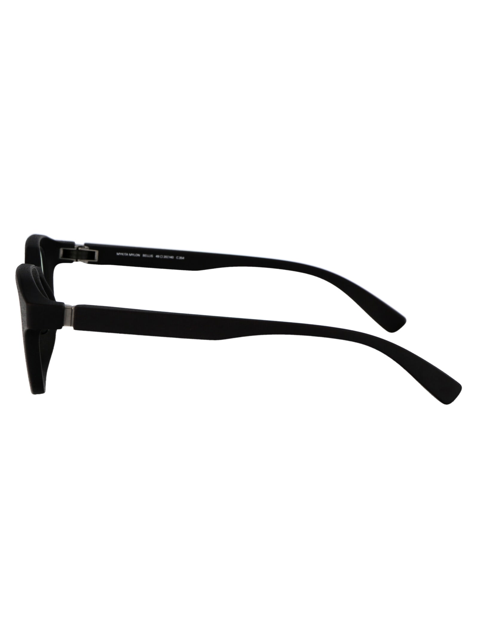 Shop Mykita Bellis Sunglasses In 354 Pitch Black