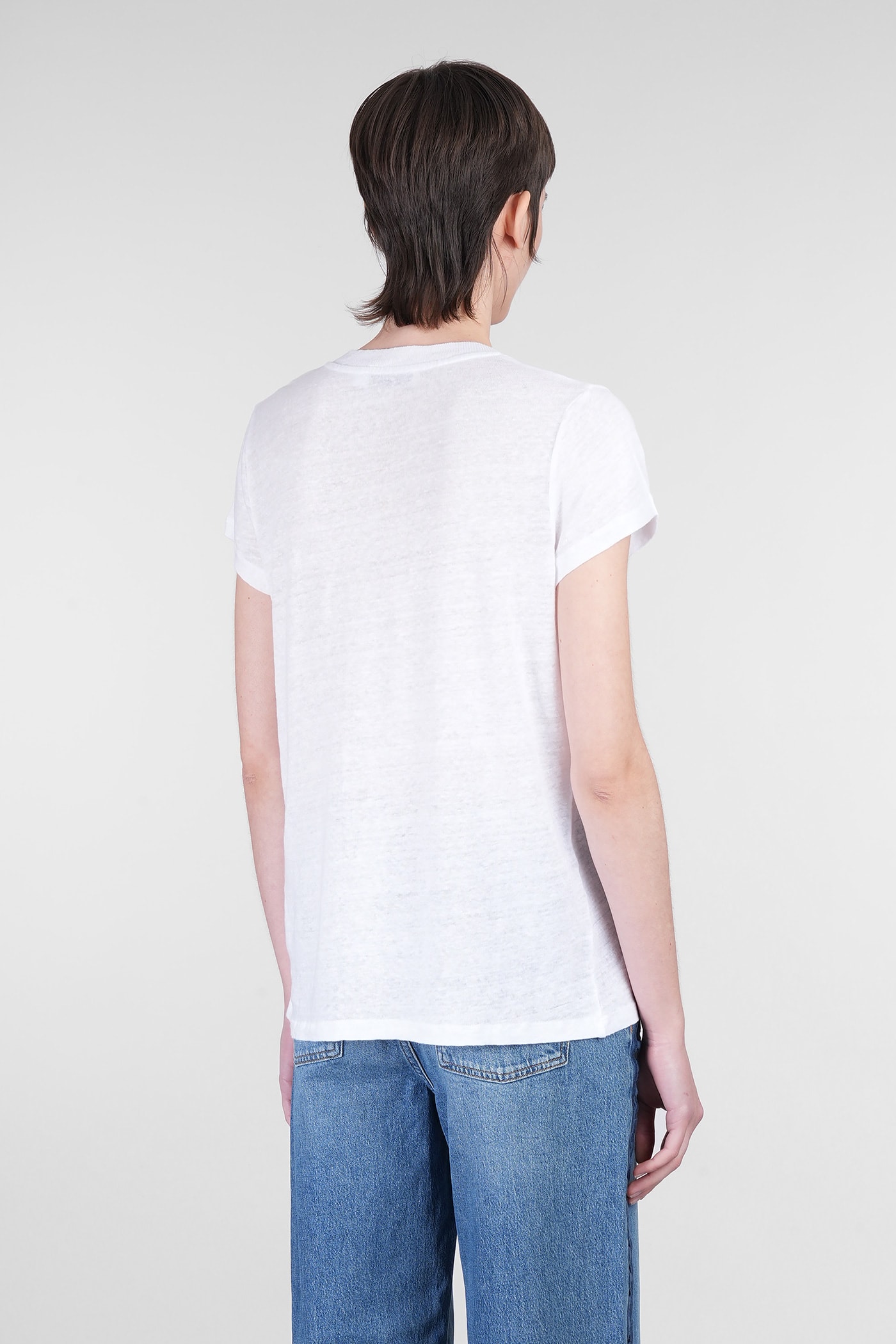 Iro T-shirt En Lin Col V Rodeo