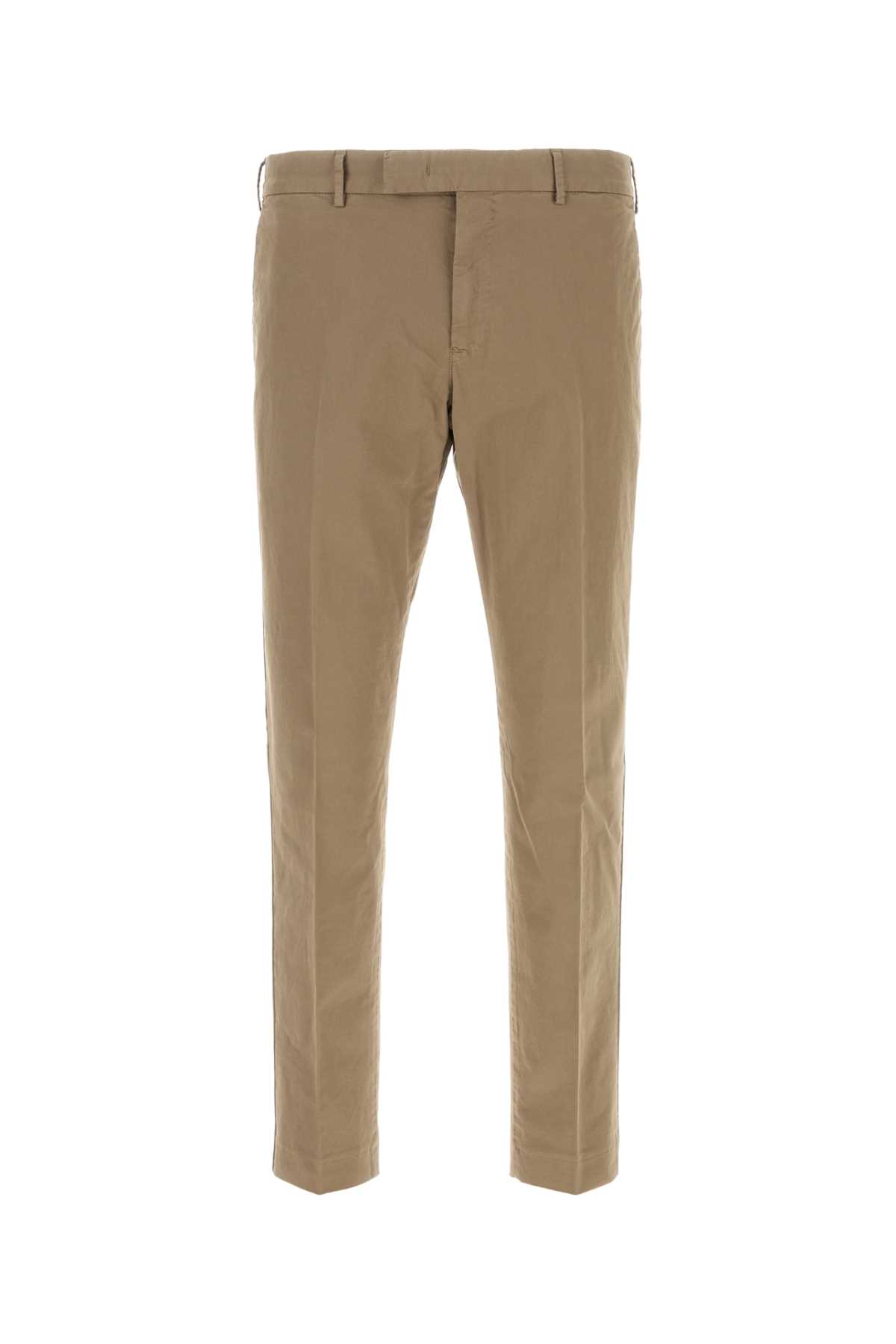 Pt Torino Pant Stretch Cotton Loops Belt In Y121