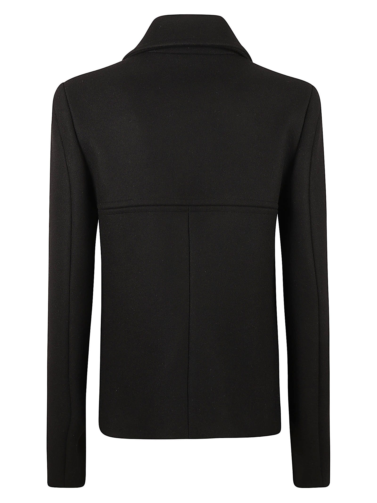 Shop Stella Mccartney Toggle Lock Blazer In Black