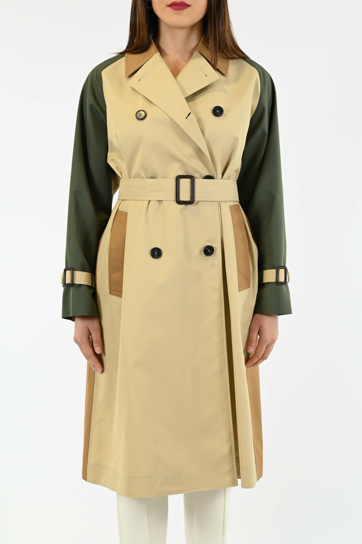 Weekend by Maxmara Canasta Reversible Trench Coat in Natural