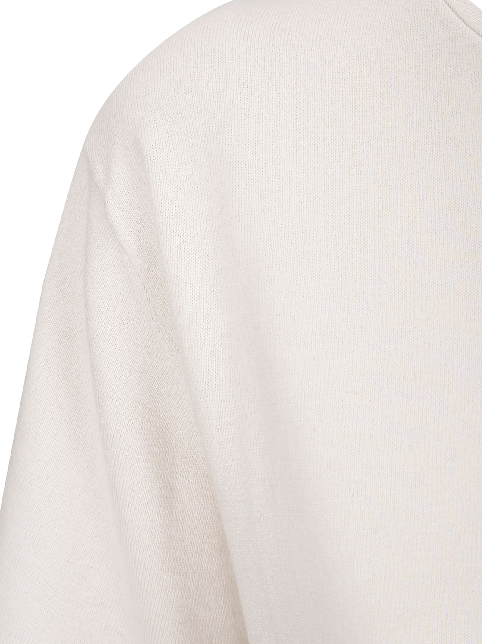 Extreme Cashmere Cotton-cashmere Crew Neck T-shirt With Minimalist Aesthetic In White